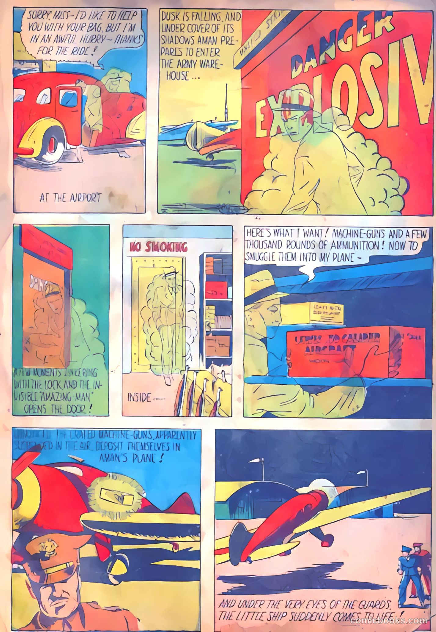 Amazing Man Comics #8 (1939) — page 6 of 76