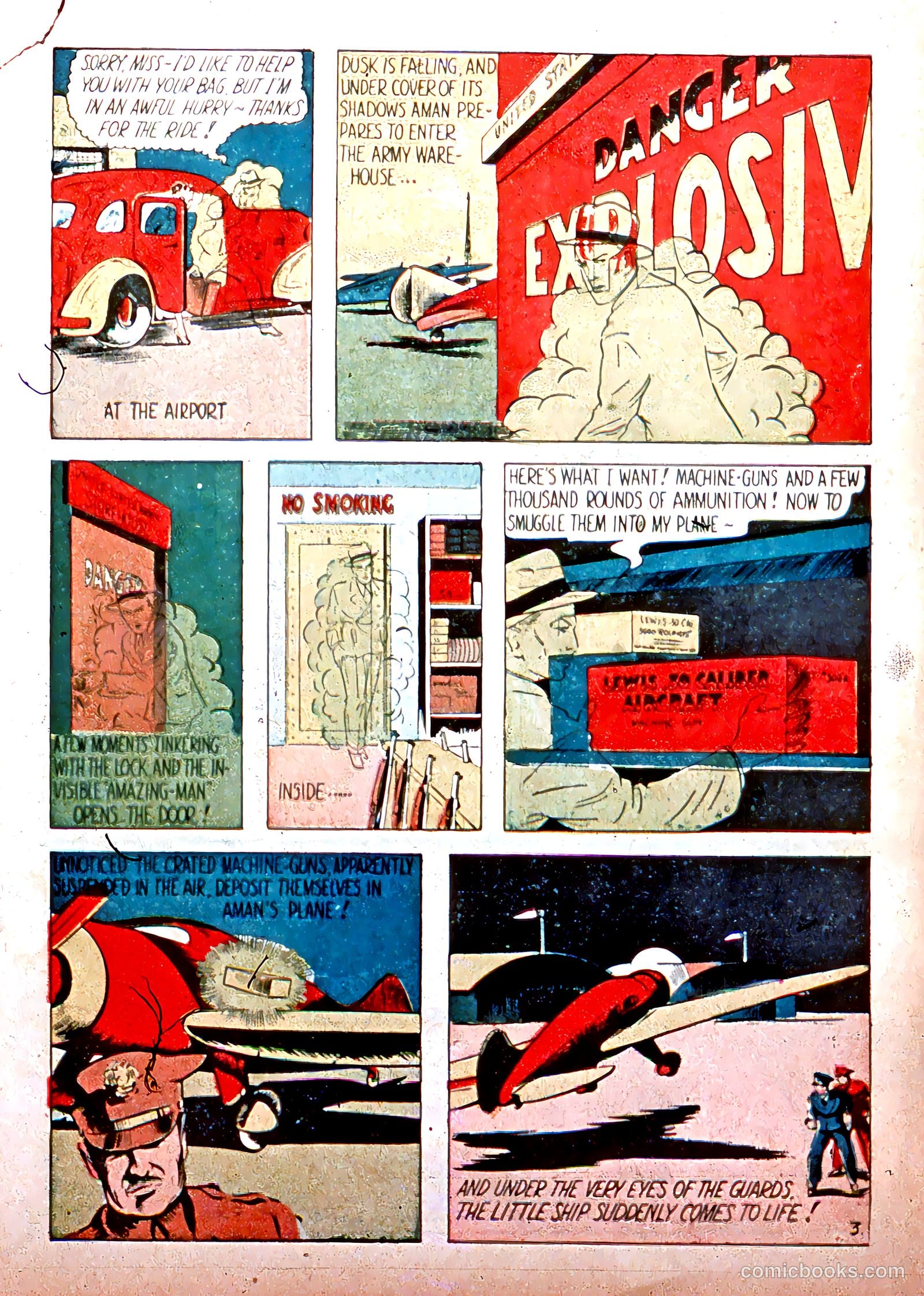 Amazing Man Comics #8 (1939) — page 7 of 76