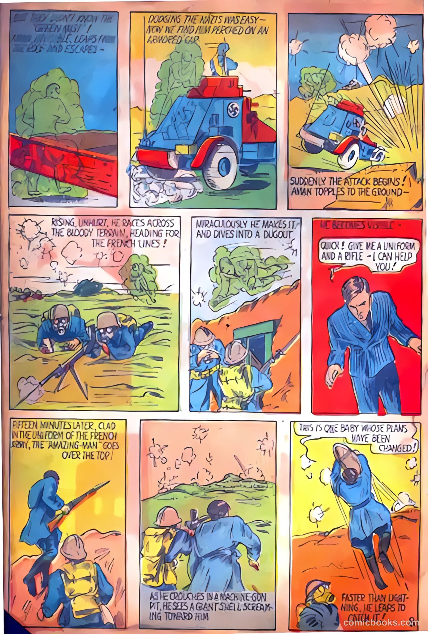 Amazing Man Comics #8 (1939) — page 14 of 76