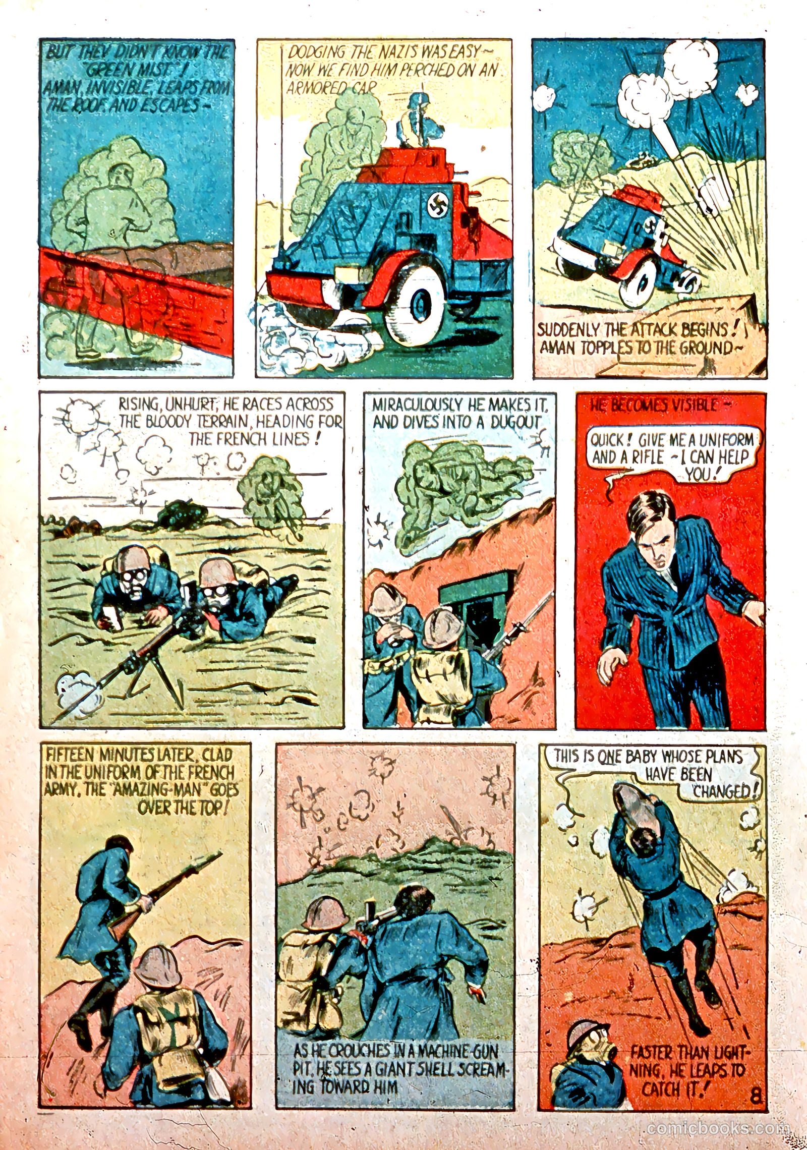 Amazing Man Comics #8 (1939) — page 15 of 76