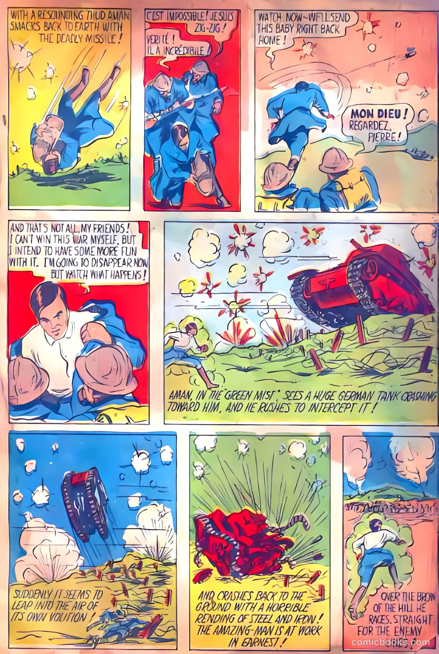 Amazing Man Comics #8 (1939) — page 16 of 76