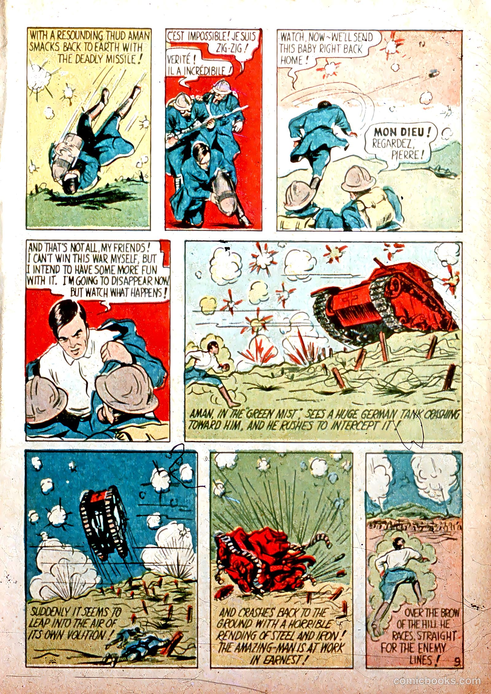 Amazing Man Comics #8 (1939) — page 17 of 76