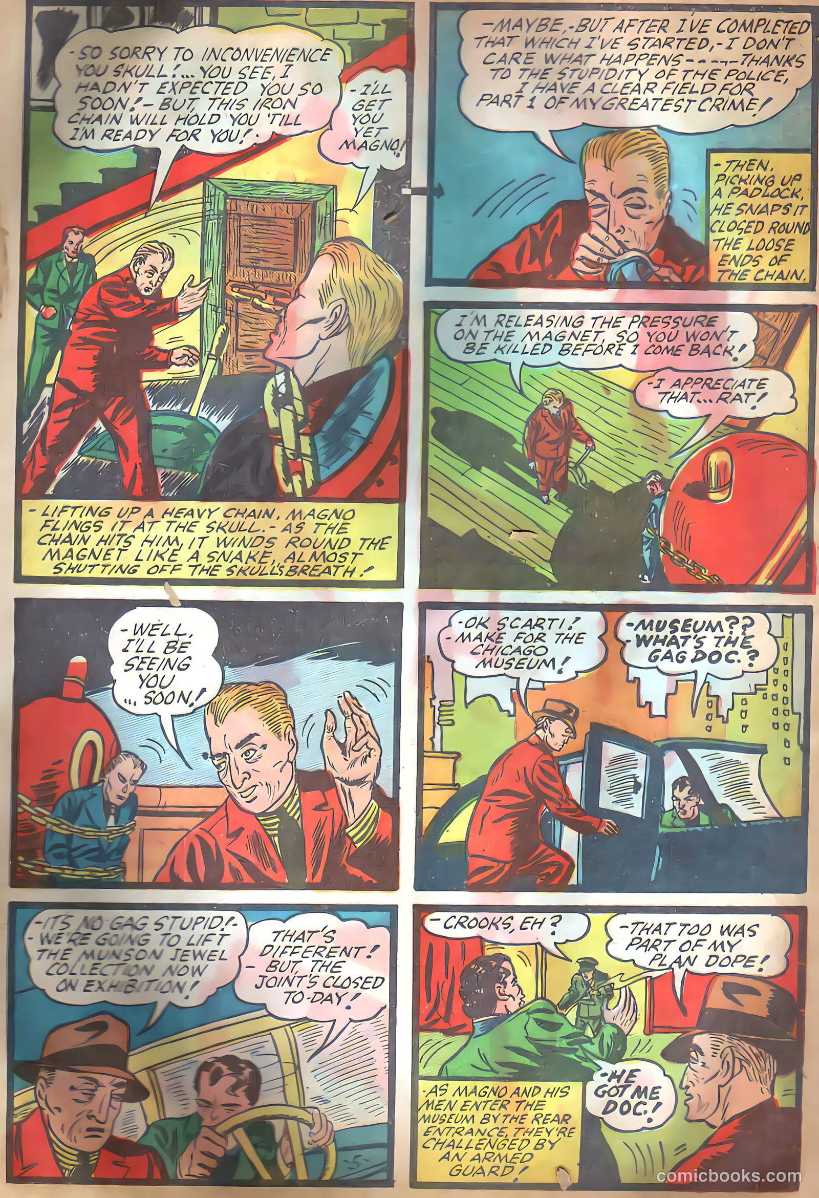 Amazing Man Comics #8 (1939) — page 32 of 76