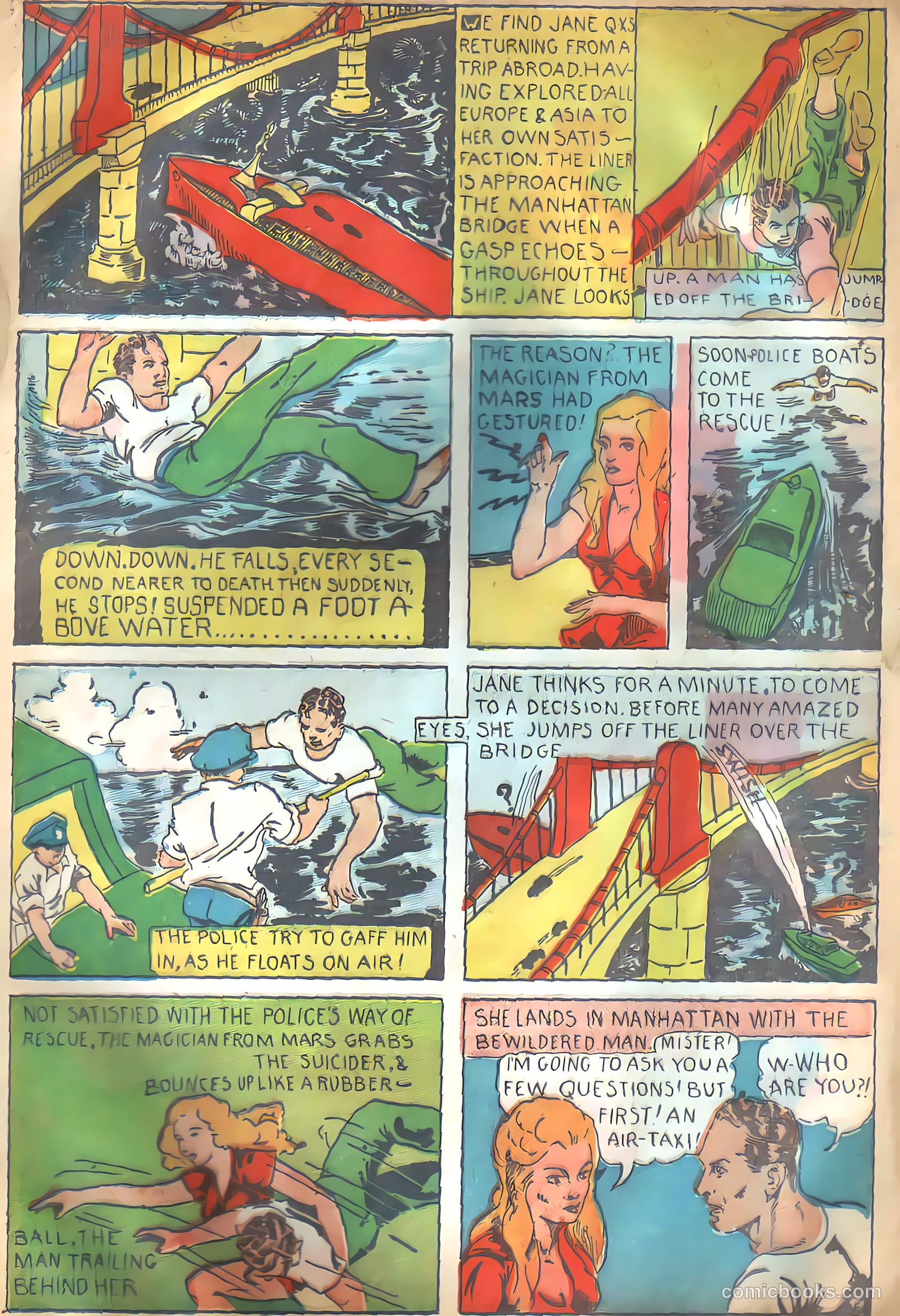 Amazing Man Comics #8 (1939) — page 38 of 76