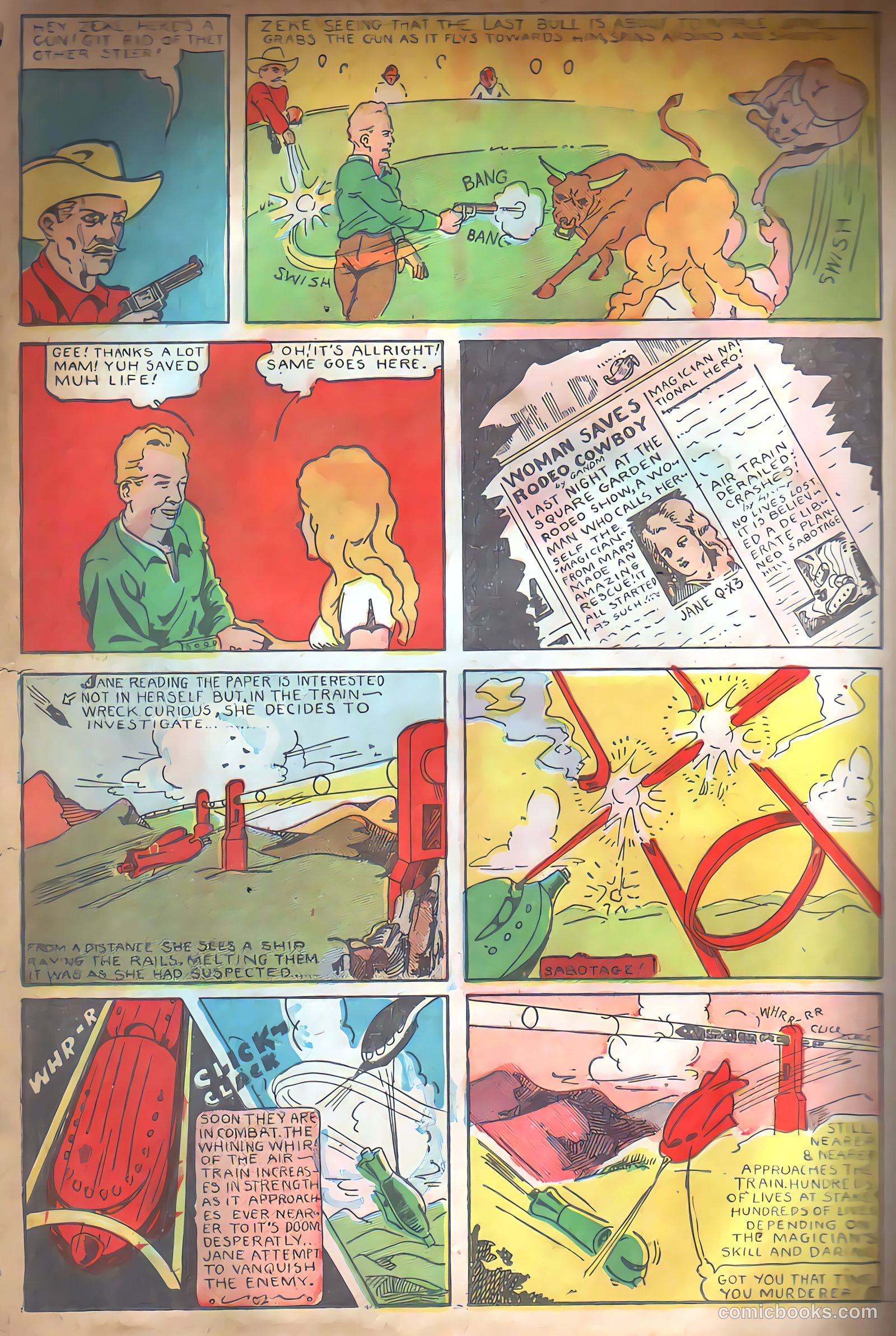 Amazing Man Comics #8 (1939) — page 41 of 76