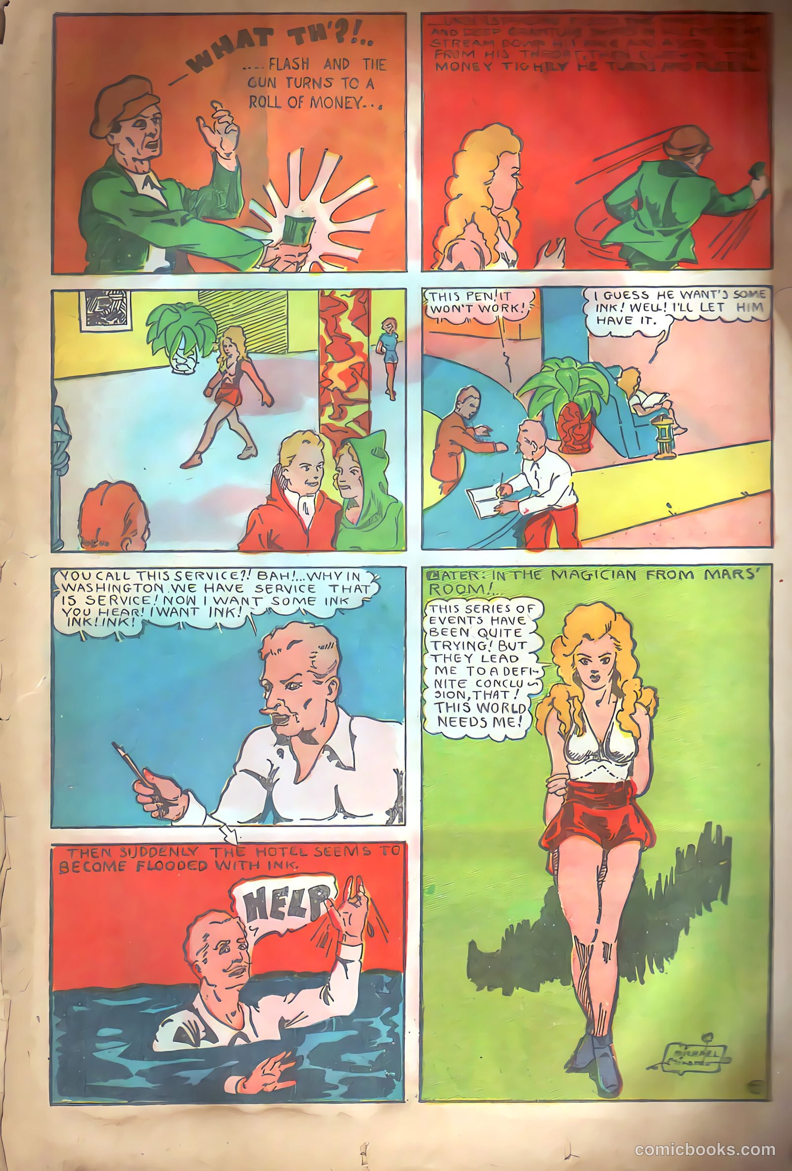 Amazing Man Comics #8 (1939) — page 43 of 76