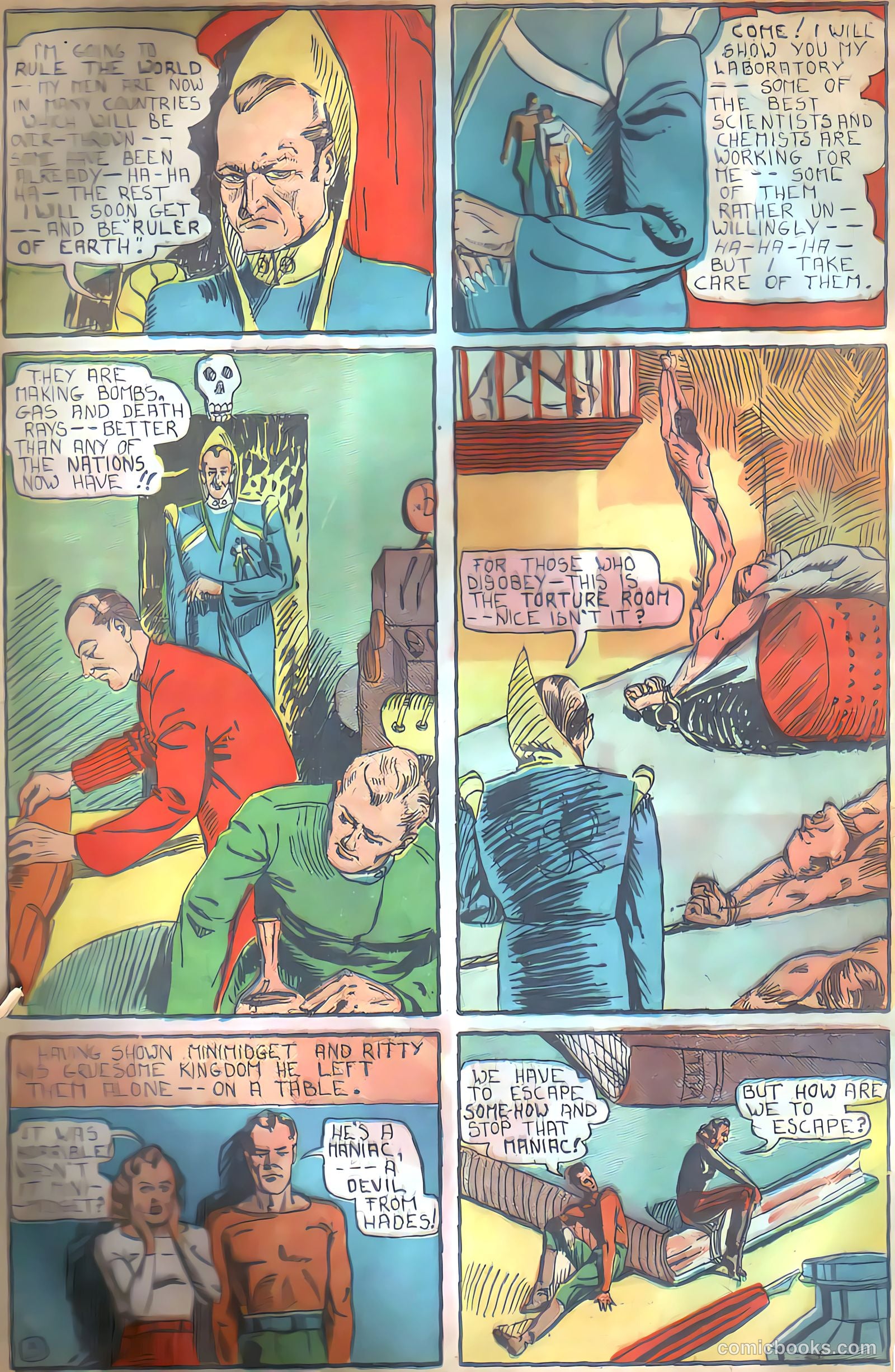 Amazing Man Comics #8 (1939) — page 46 of 76