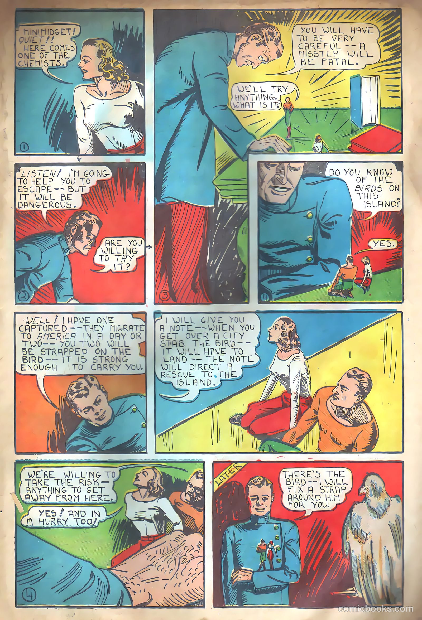 Amazing Man Comics #8 (1939) — page 47 of 76