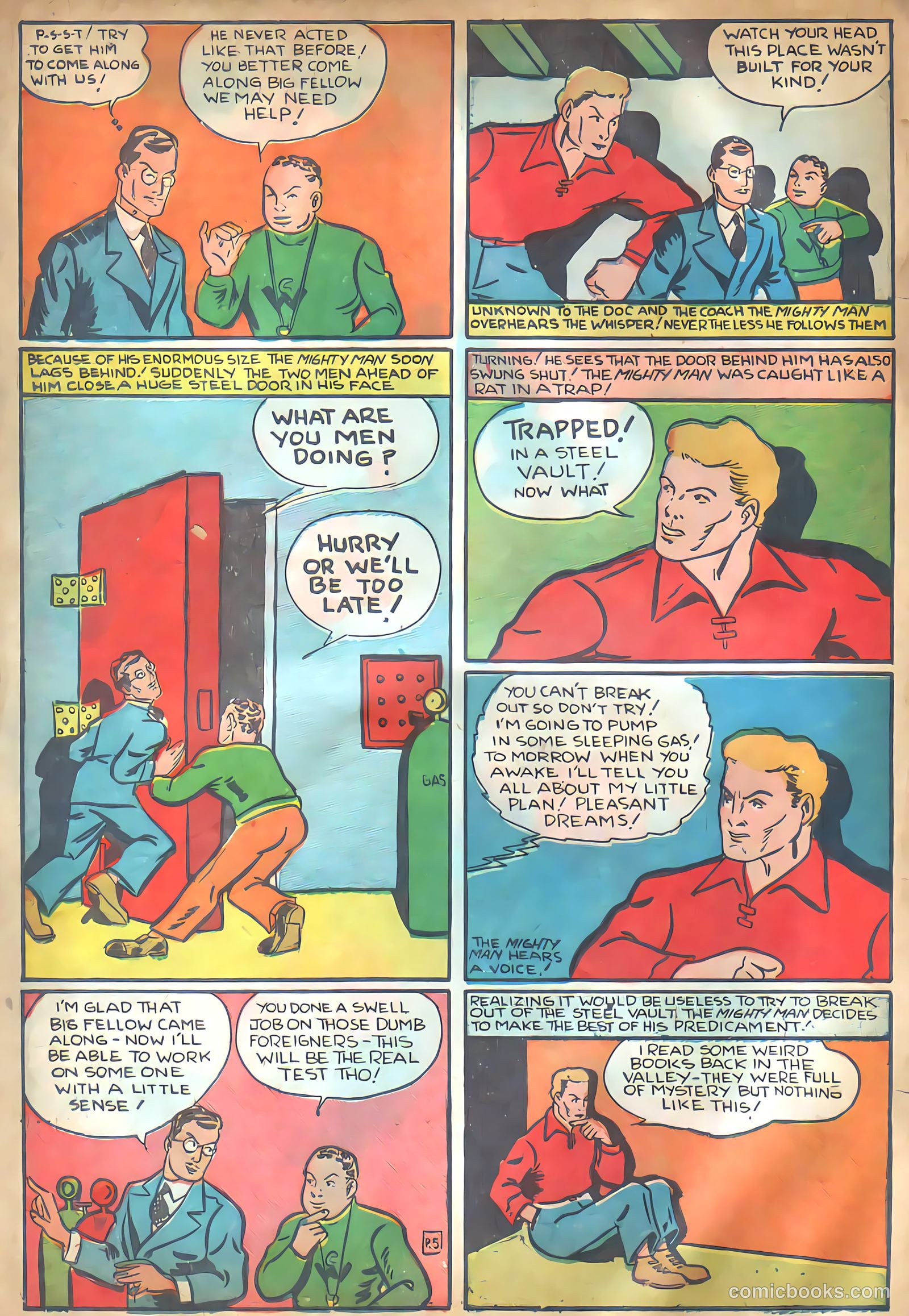 Amazing Man Comics #8 (1939) — page 63 of 76