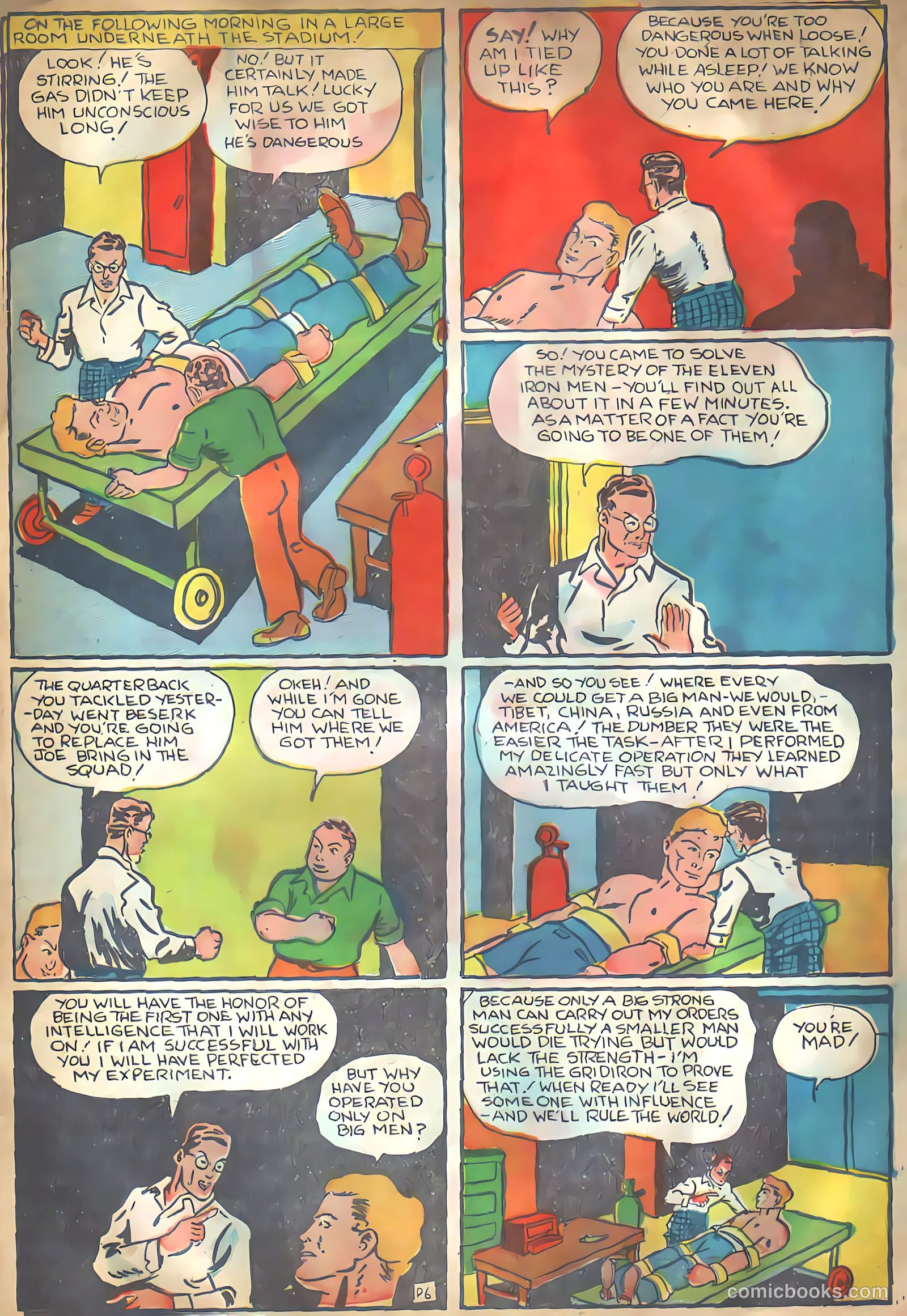 Amazing Man Comics #8 (1939) — page 64 of 76