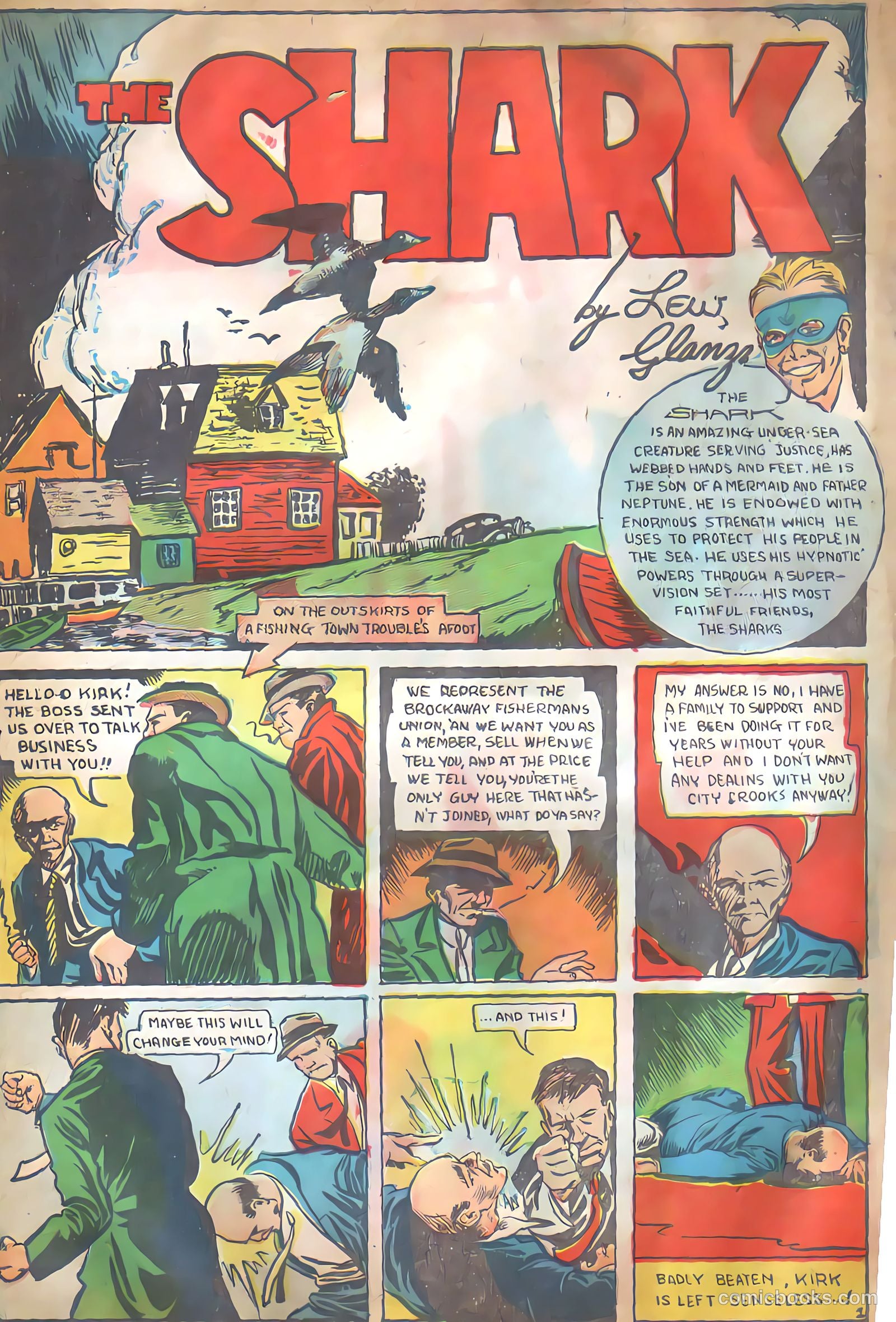 Amazing Man Comics #8 (1939) — page 66 of 76