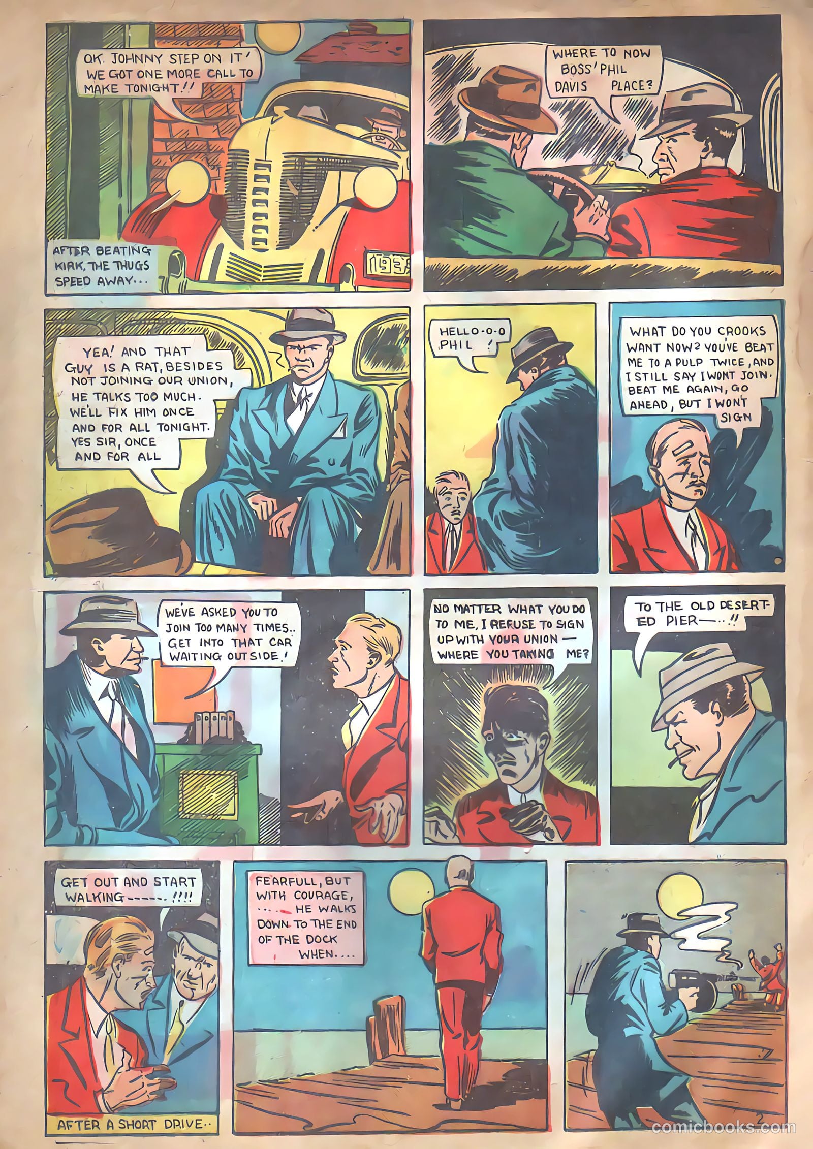 Amazing Man Comics #8 (1939) — page 67 of 76