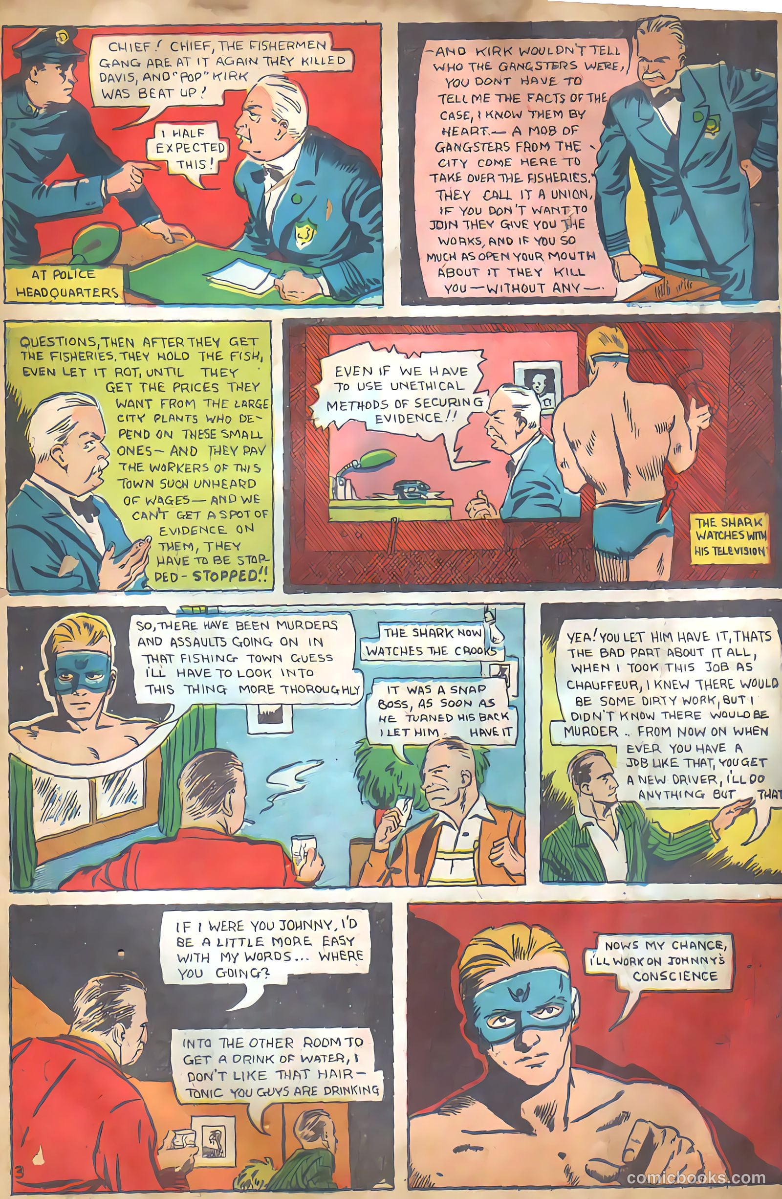 Amazing Man Comics #8 (1939) — page 68 of 76