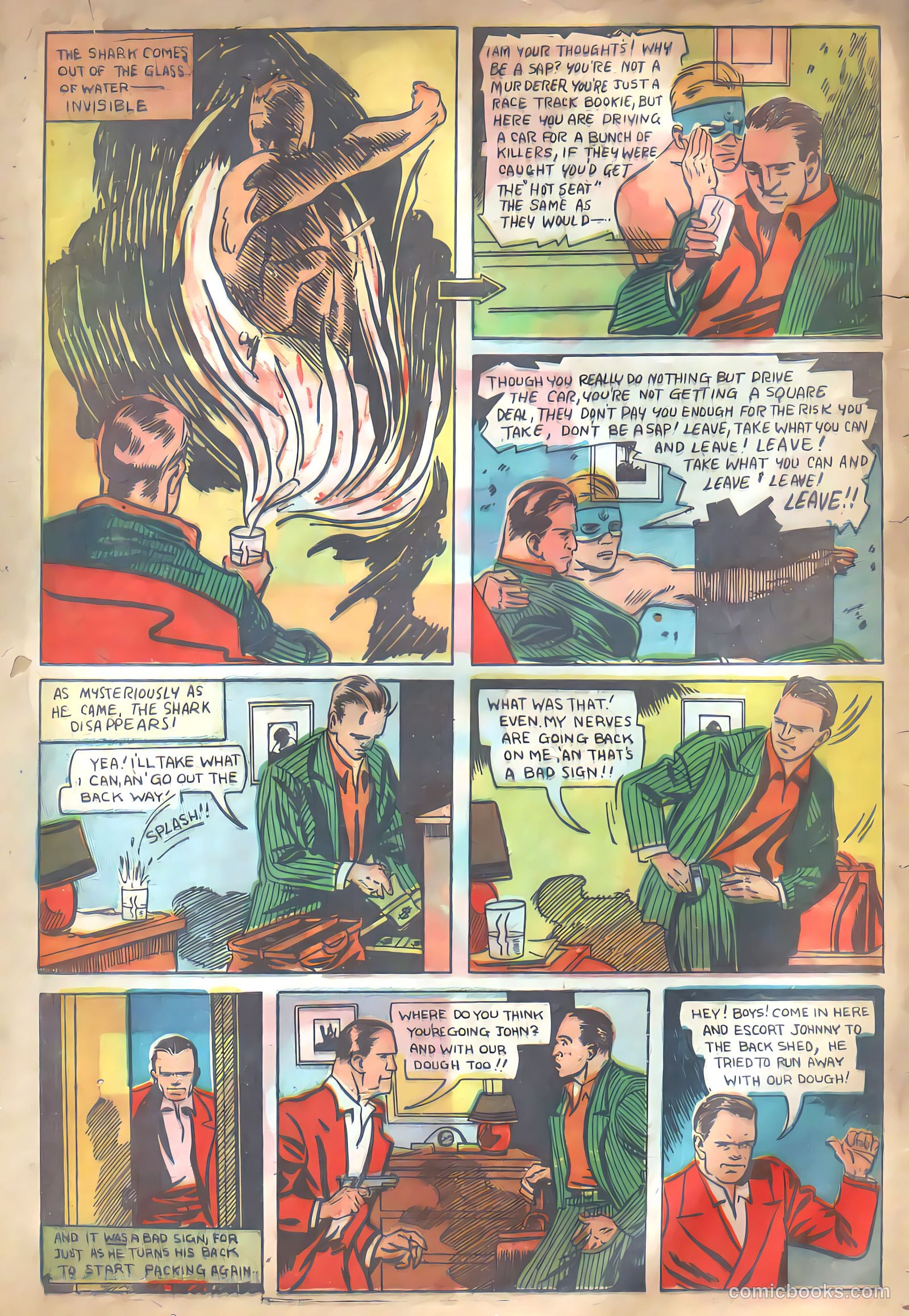 Amazing Man Comics #8 (1939) — page 69 of 76
