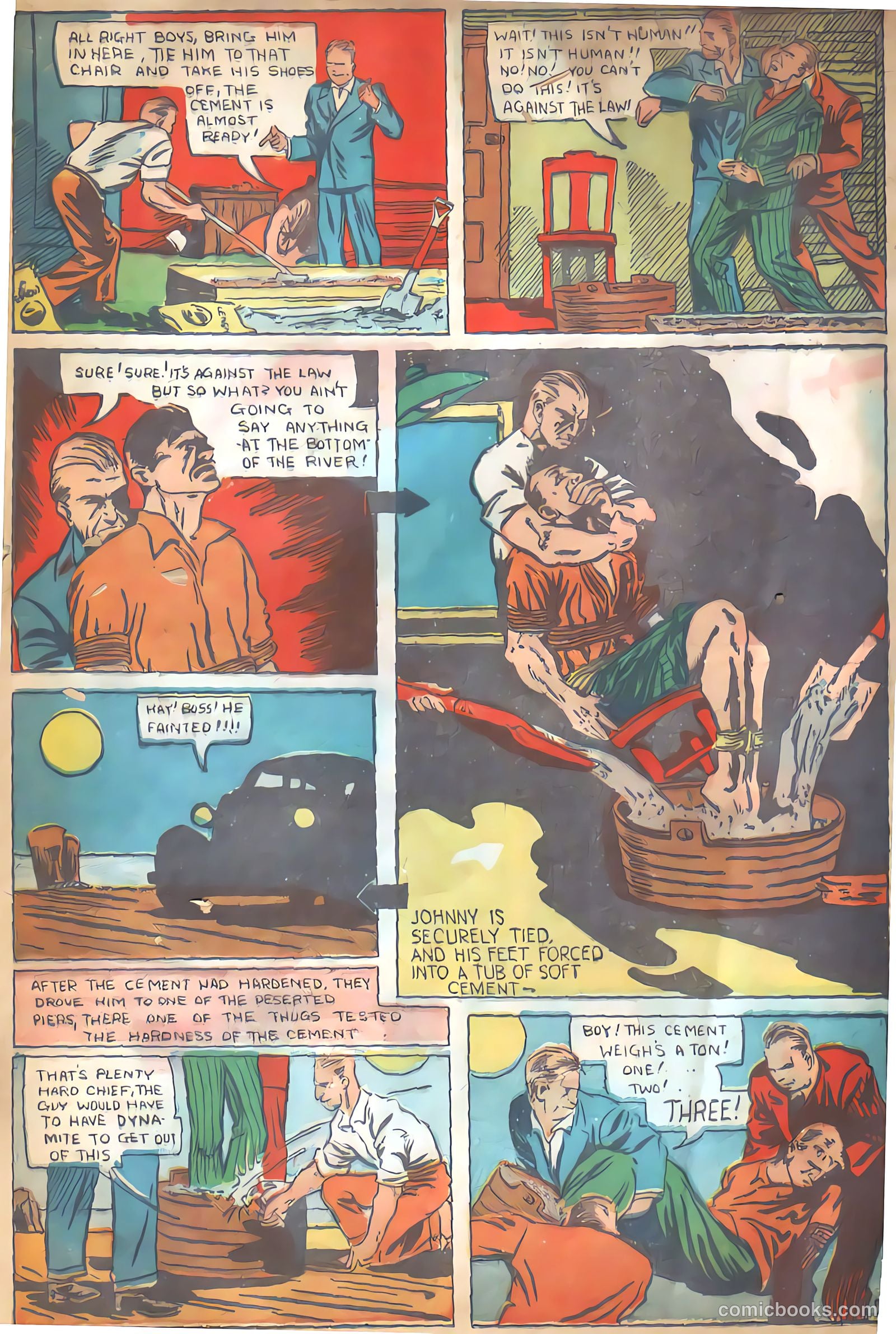 Amazing Man Comics #8 (1939) — page 70 of 76