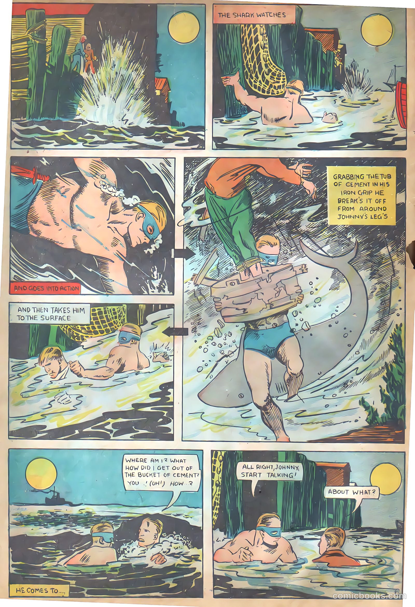Amazing Man Comics #8 (1939) — page 71 of 76