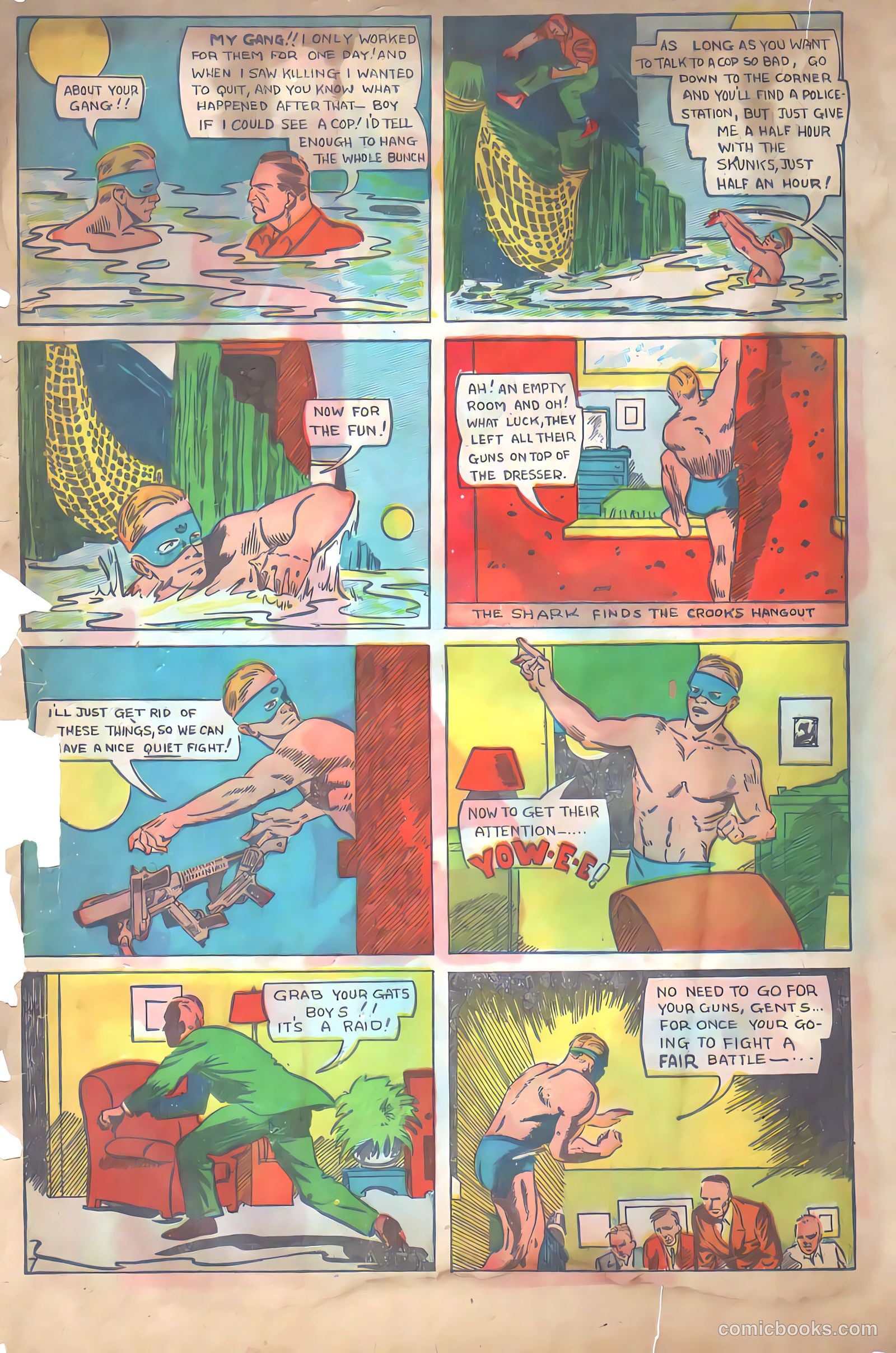 Amazing Man Comics #8 (1939) — page 72 of 76