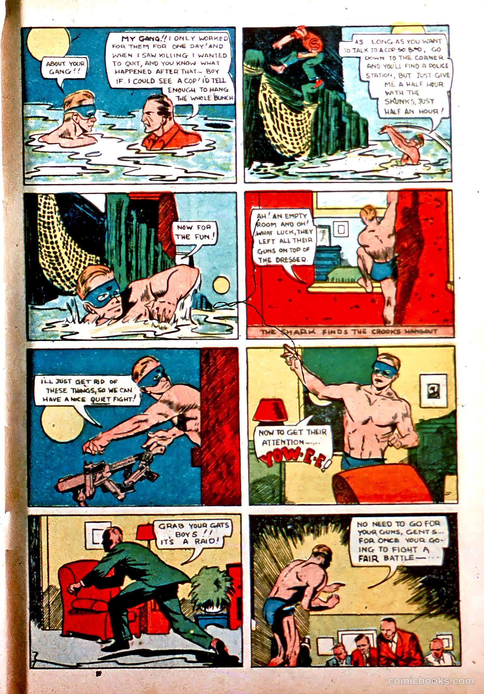 Amazing Man Comics #8 (1939) — page 73 of 76