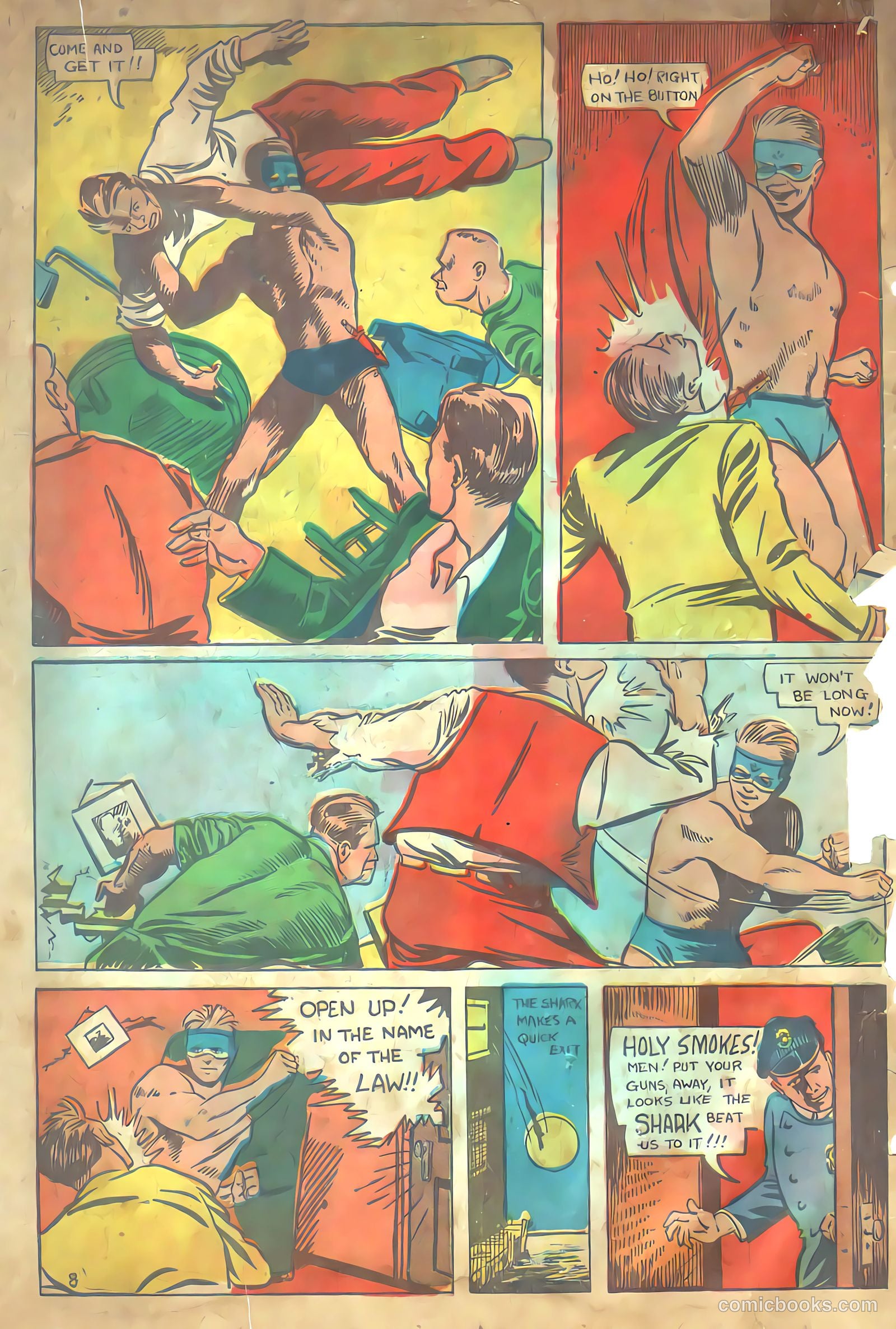 Amazing Man Comics #8 (1939) — page 74 of 76