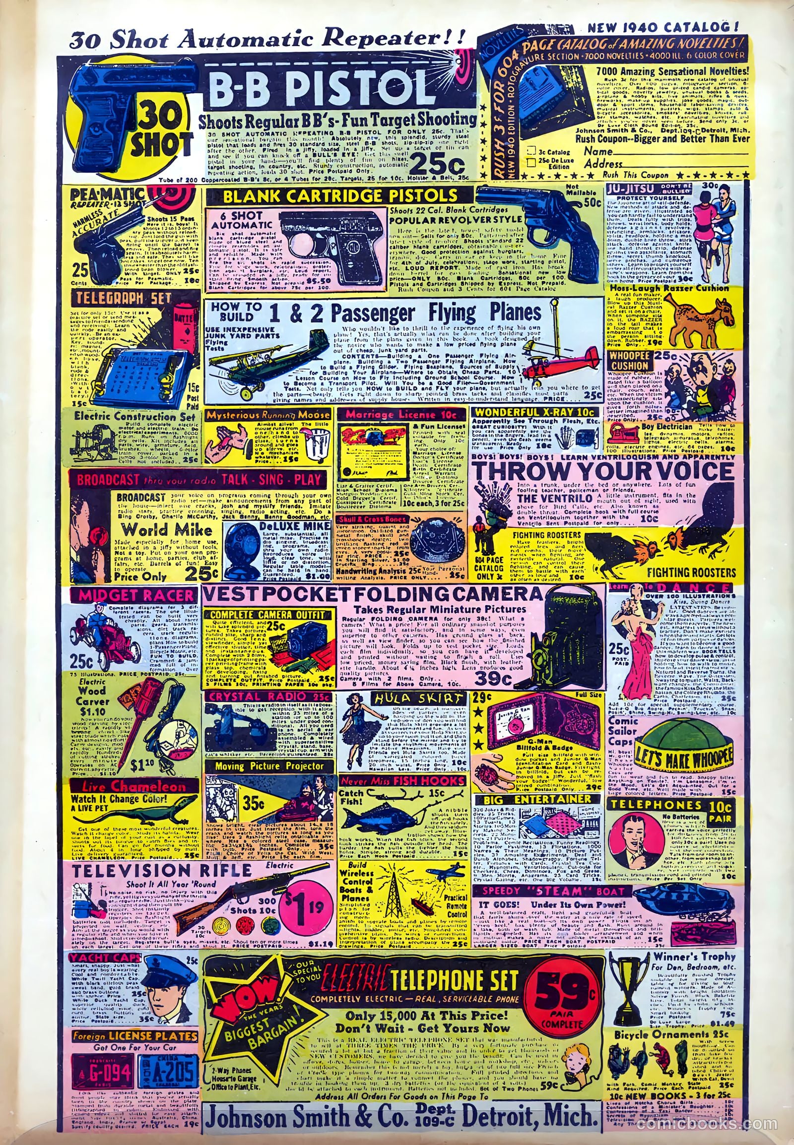 Amazing Man Comics #8 (1939) — page 76 of 76