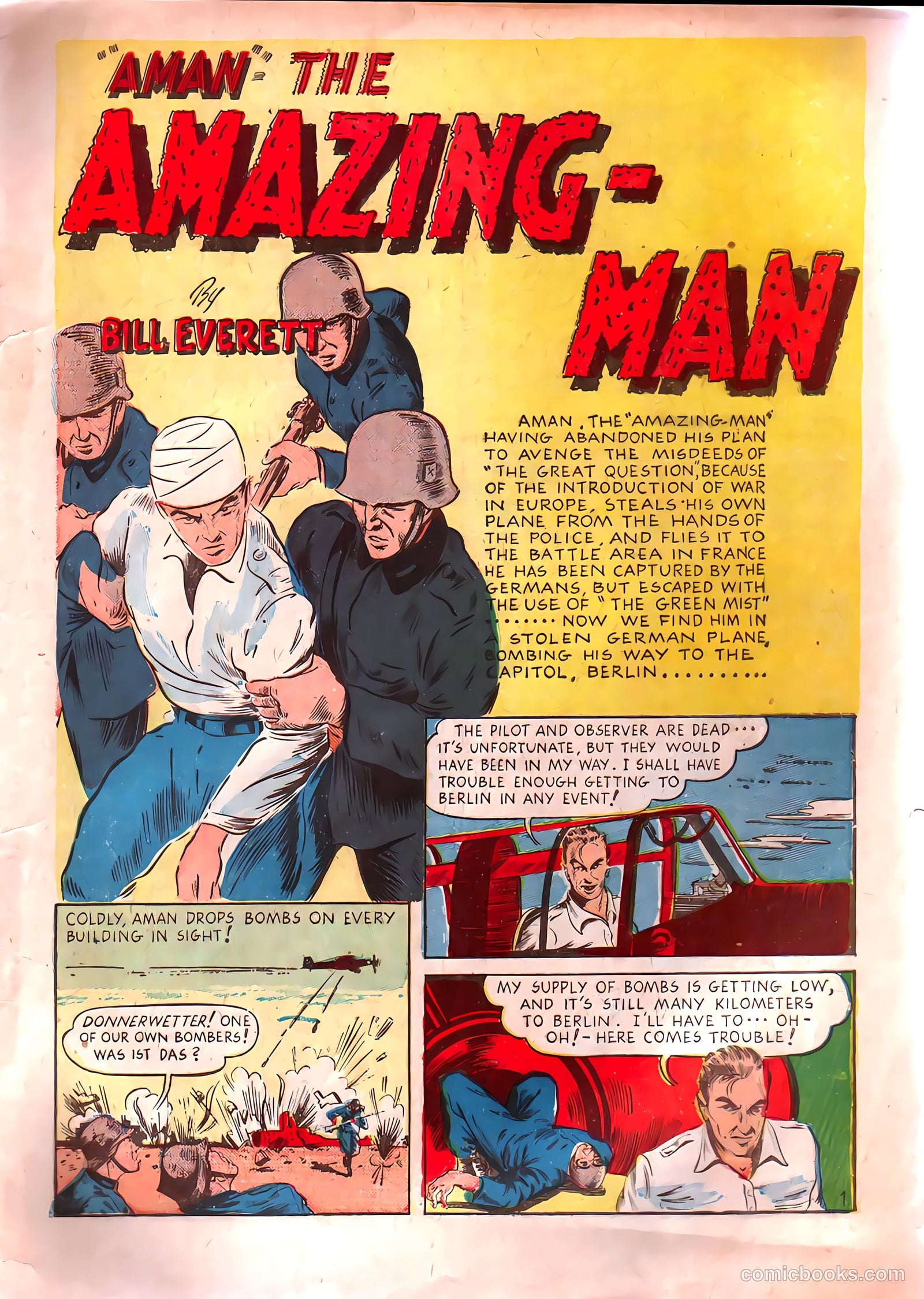 Amazing Man Comics #9 (1940) — page 4 of 69