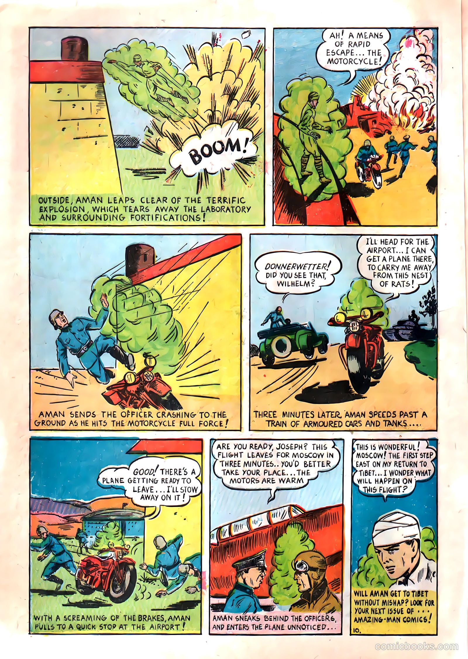 Amazing Man Comics #9 (1940) — page 13 of 69