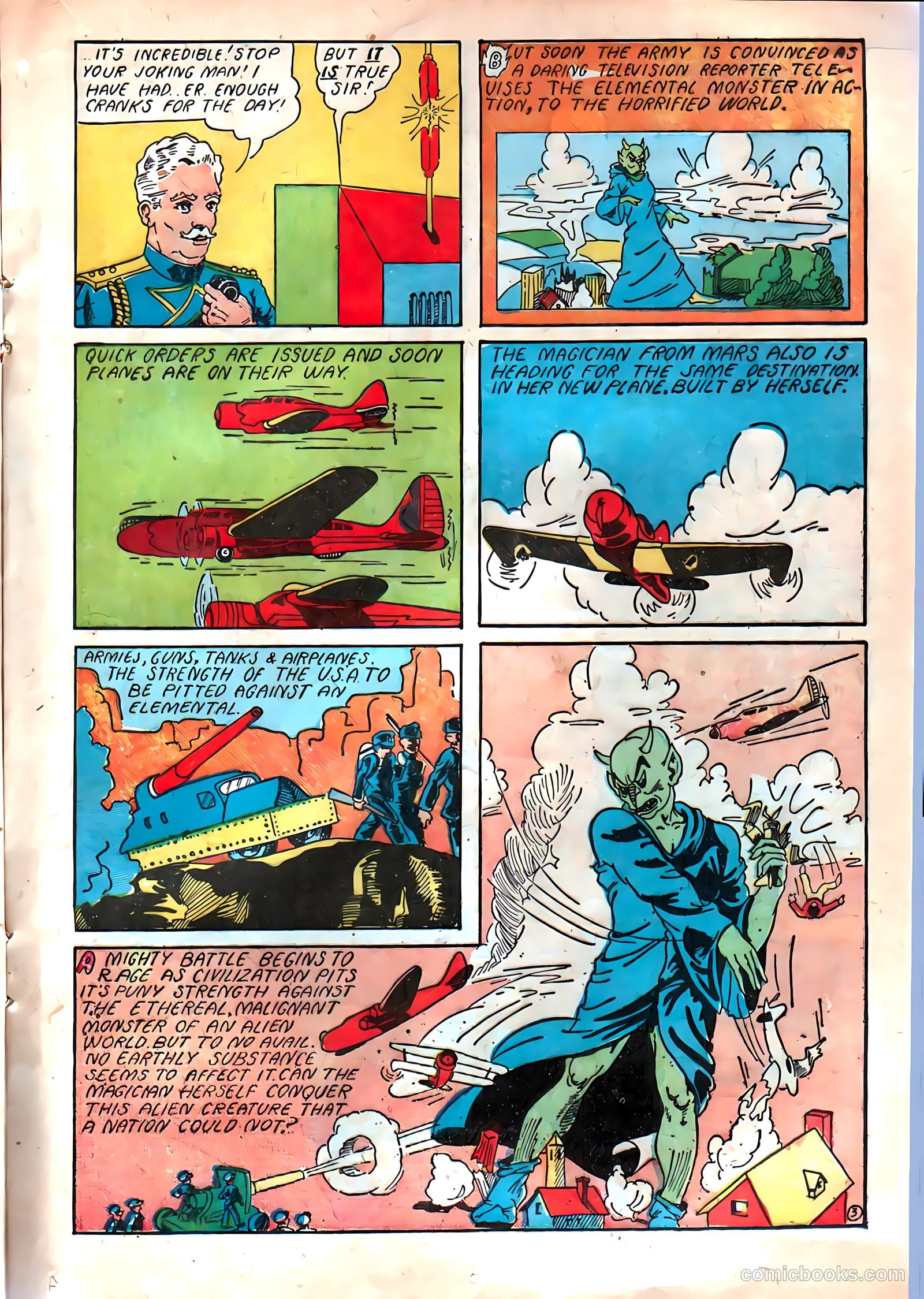Amazing Man Comics #9 (1940) — page 32 of 69