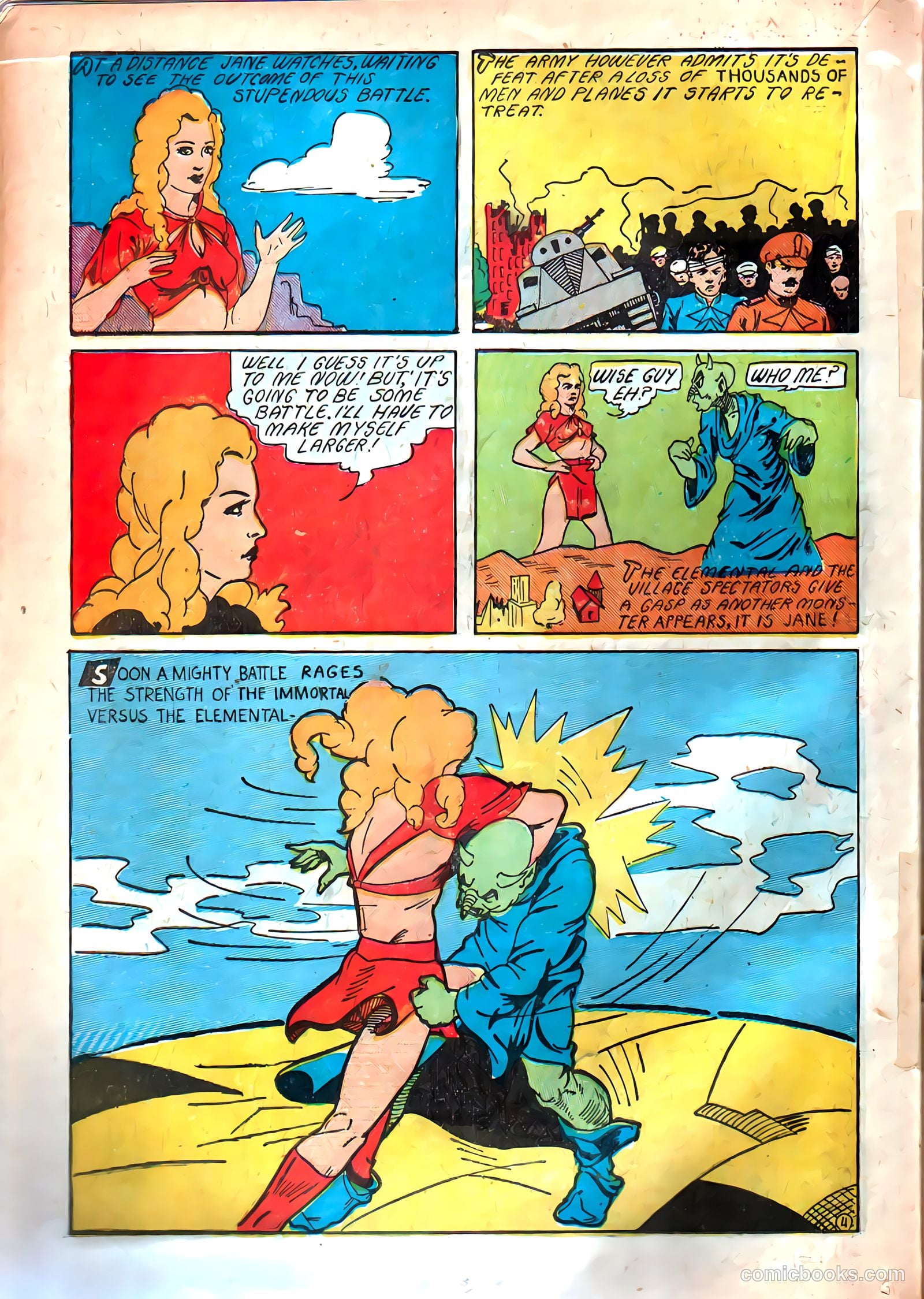 Amazing Man Comics #9 (1940) — page 33 of 69