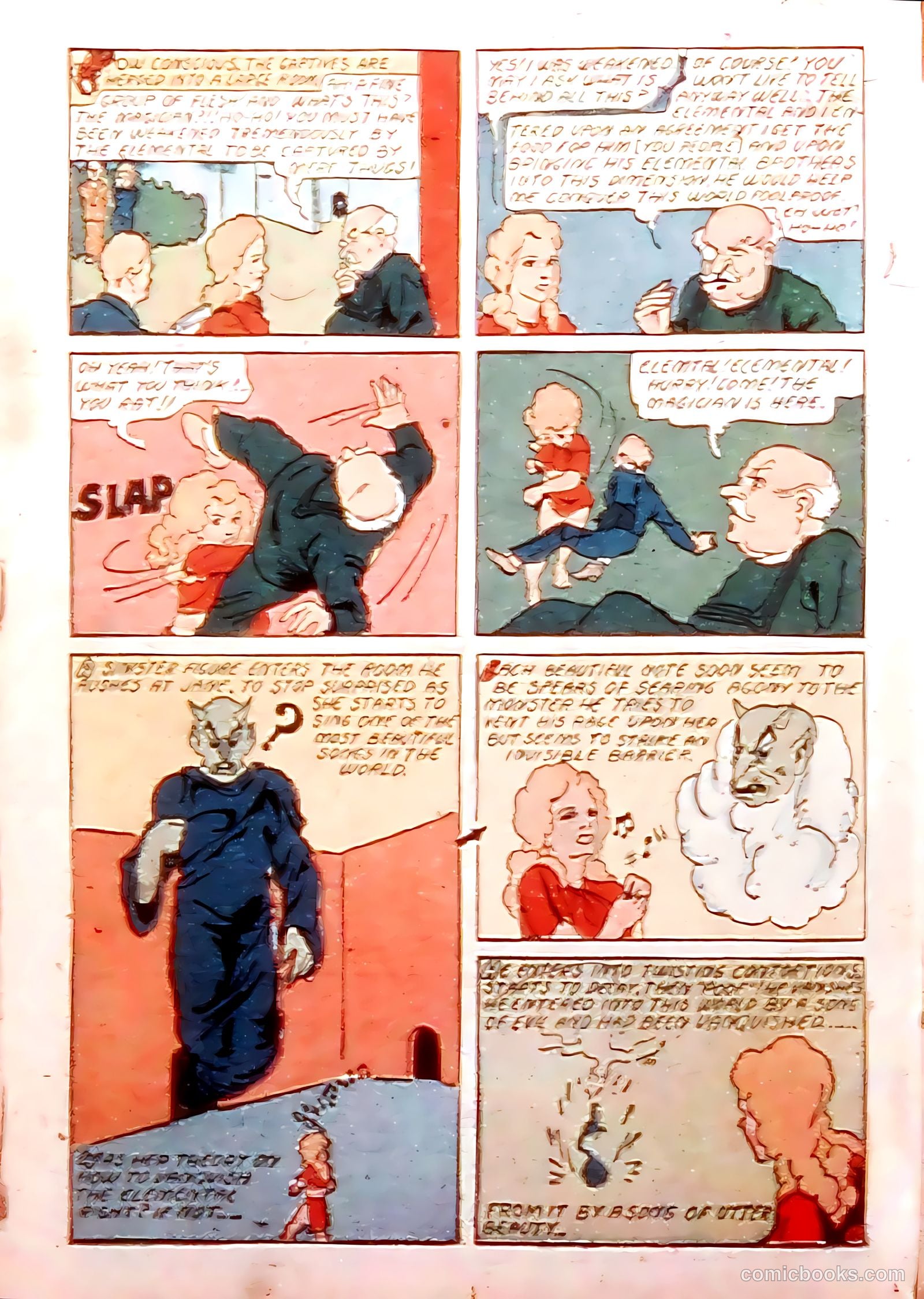 Amazing Man Comics #9 (1940) — page 35 of 69