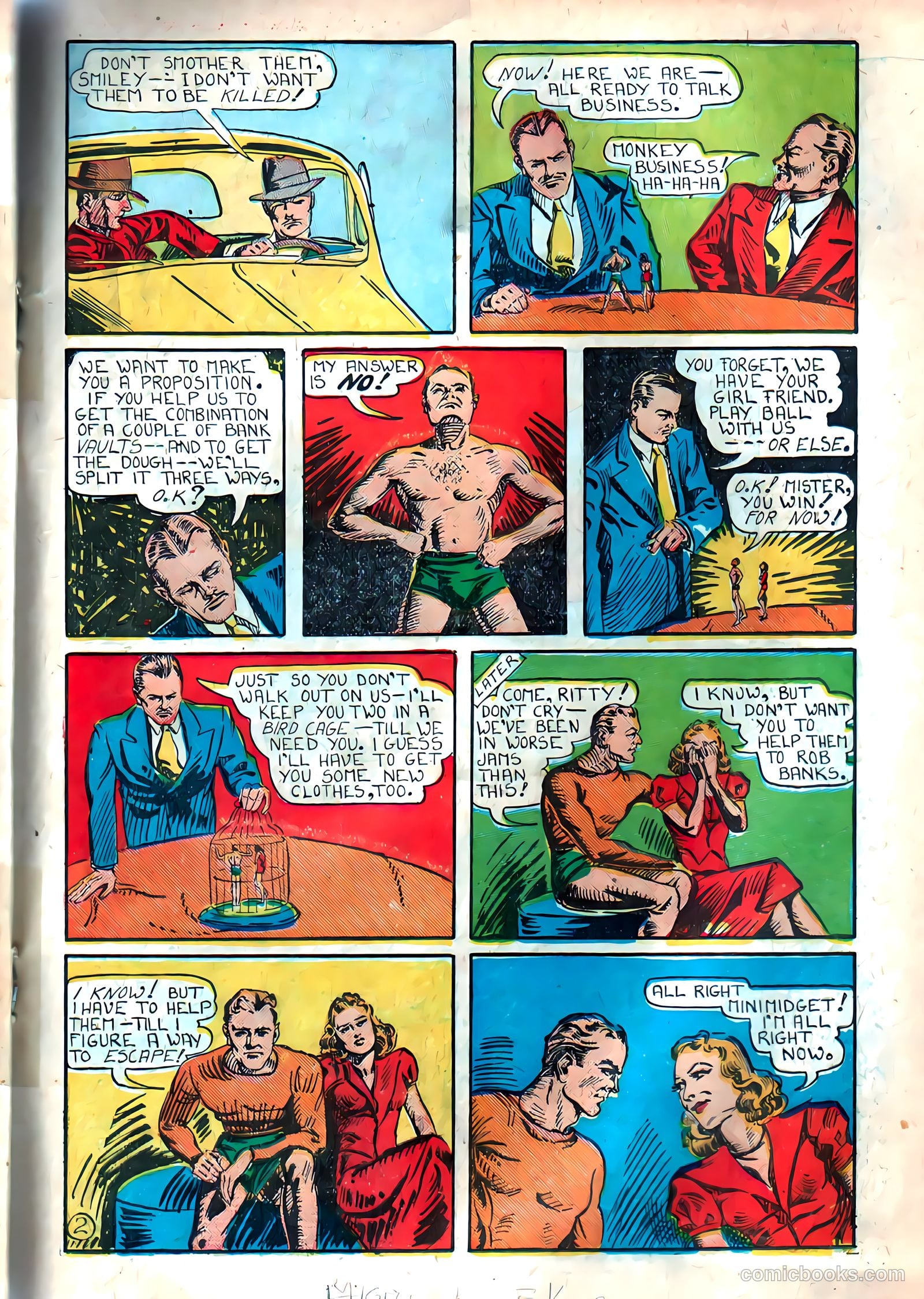 Amazing Man Comics #9 (1940) — page 38 of 69
