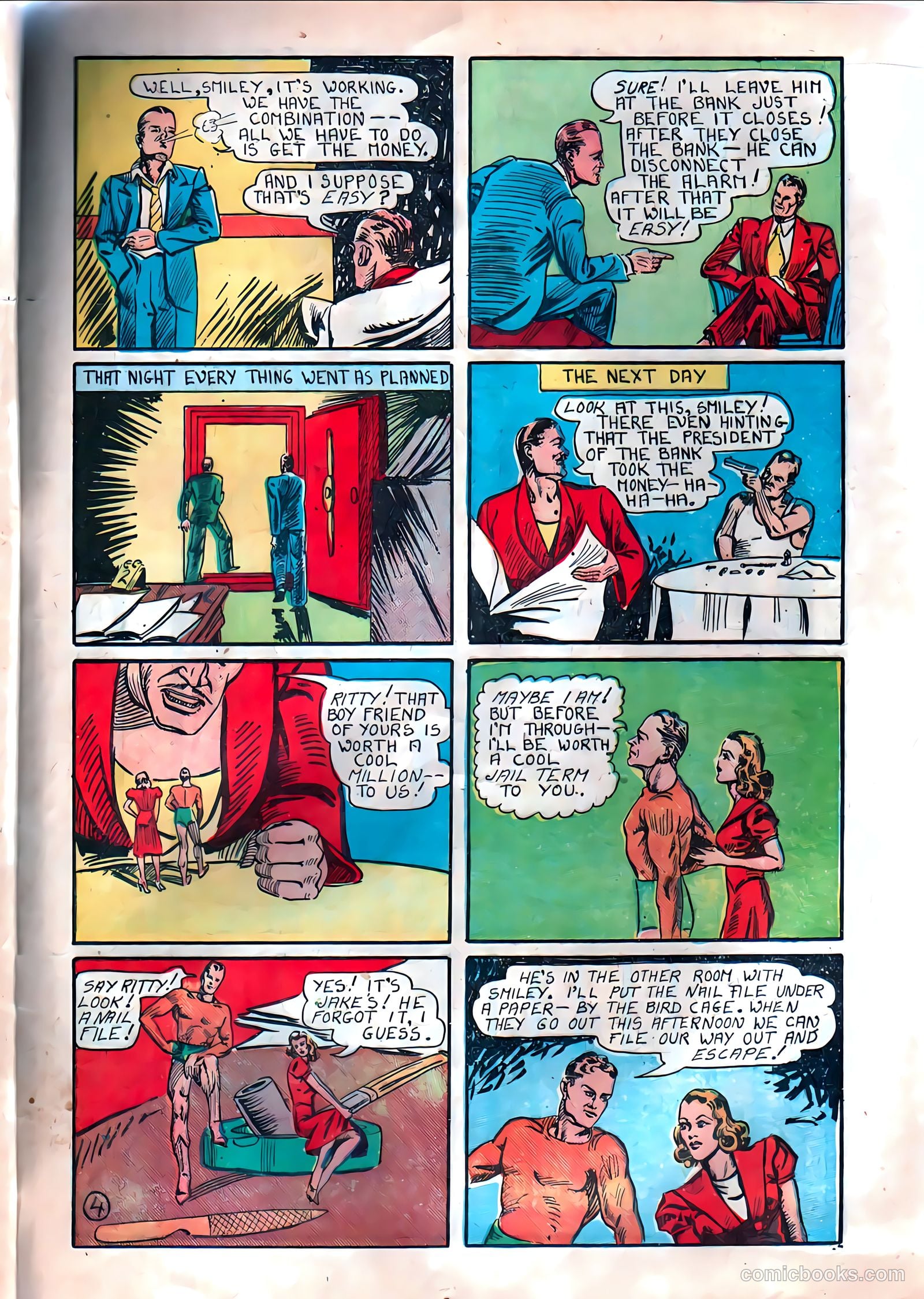 Amazing Man Comics #9 (1940) — page 40 of 69