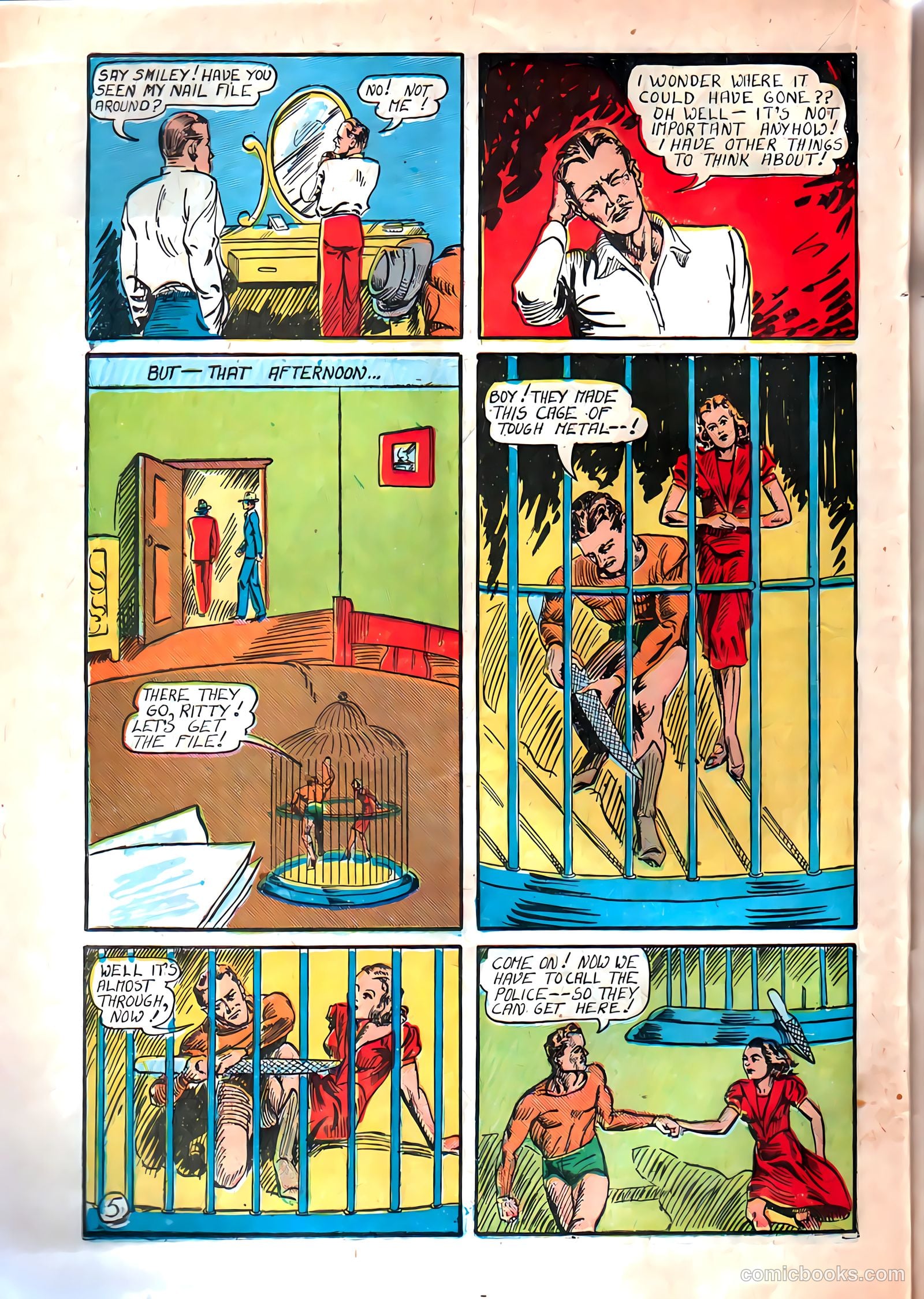 Amazing Man Comics #9 (1940) — page 41 of 69