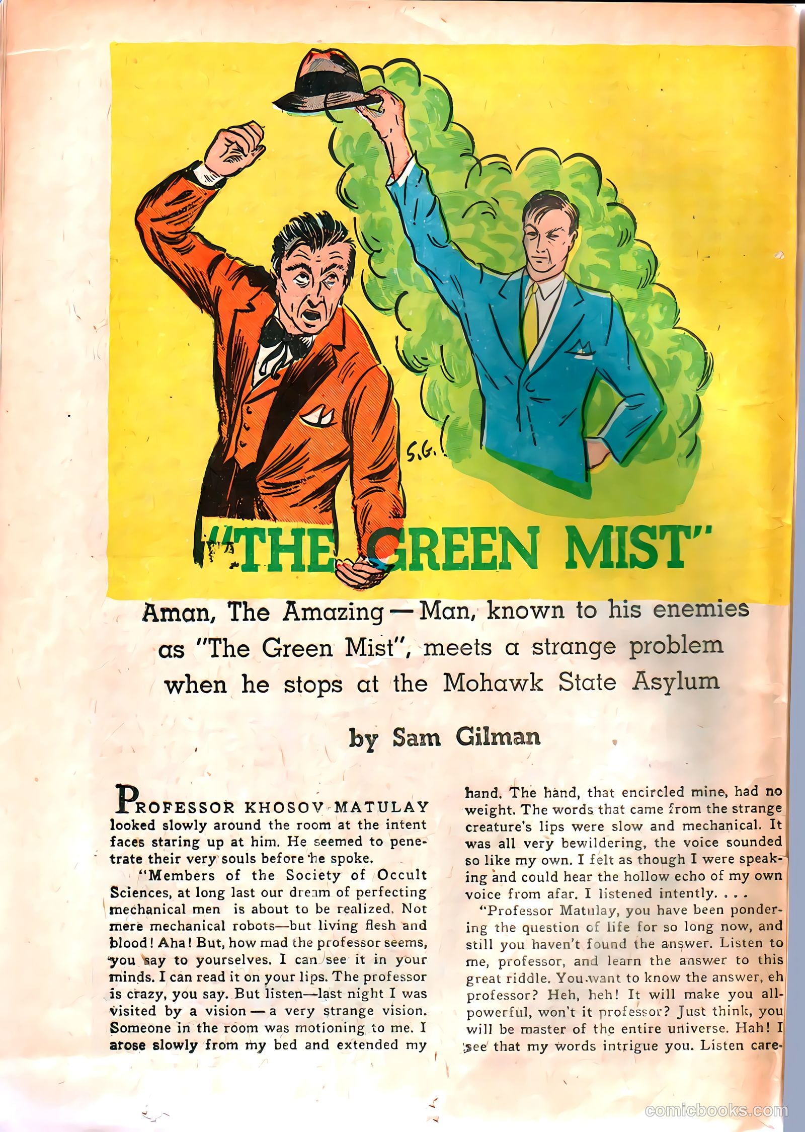 Amazing Man Comics #9 (1940) — page 51 of 69