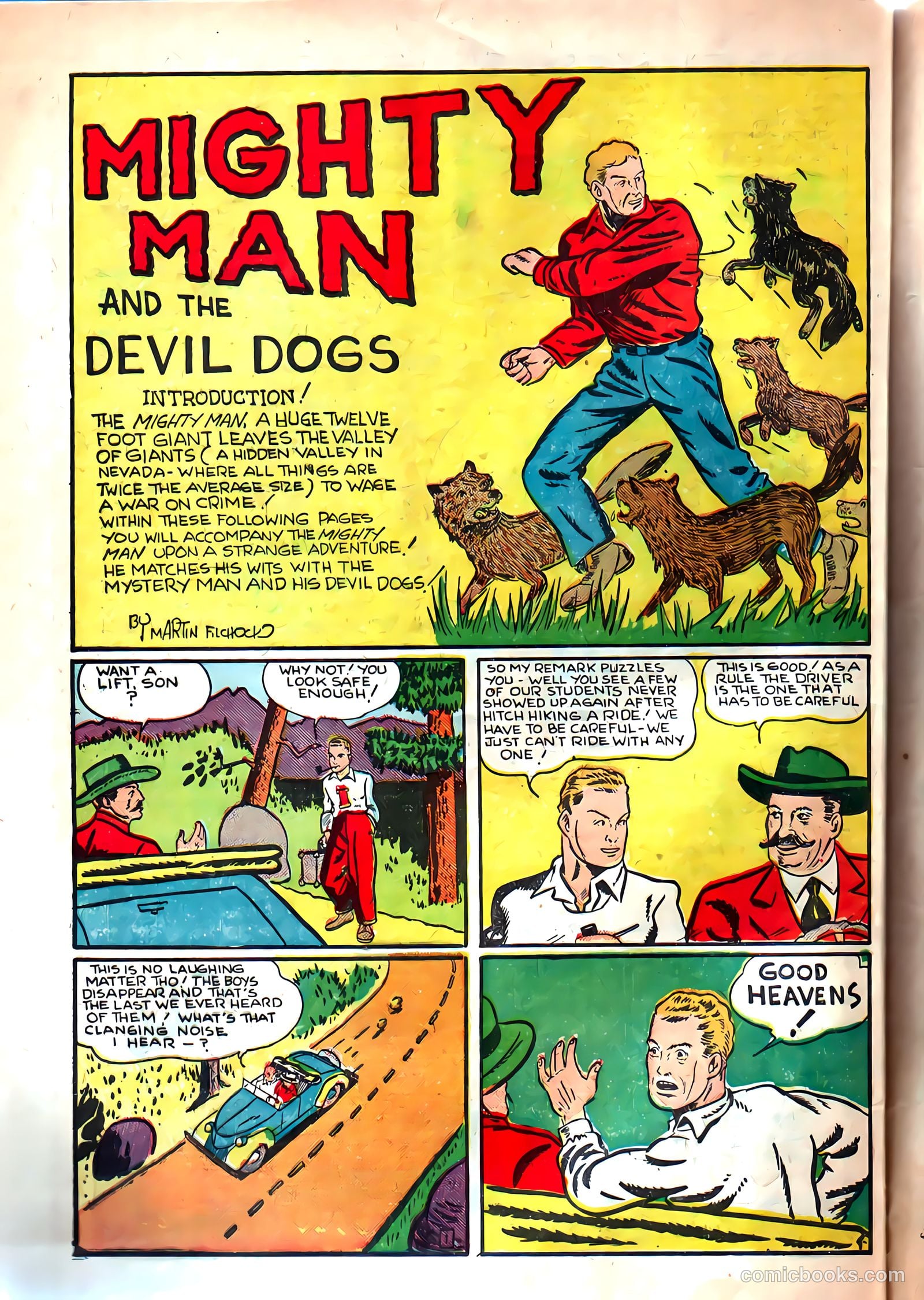 Amazing Man Comics #9 (1940) — page 53 of 69