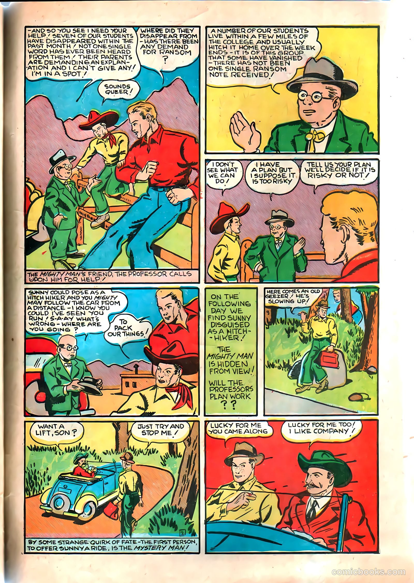 Amazing Man Comics #9 (1940) — page 54 of 69