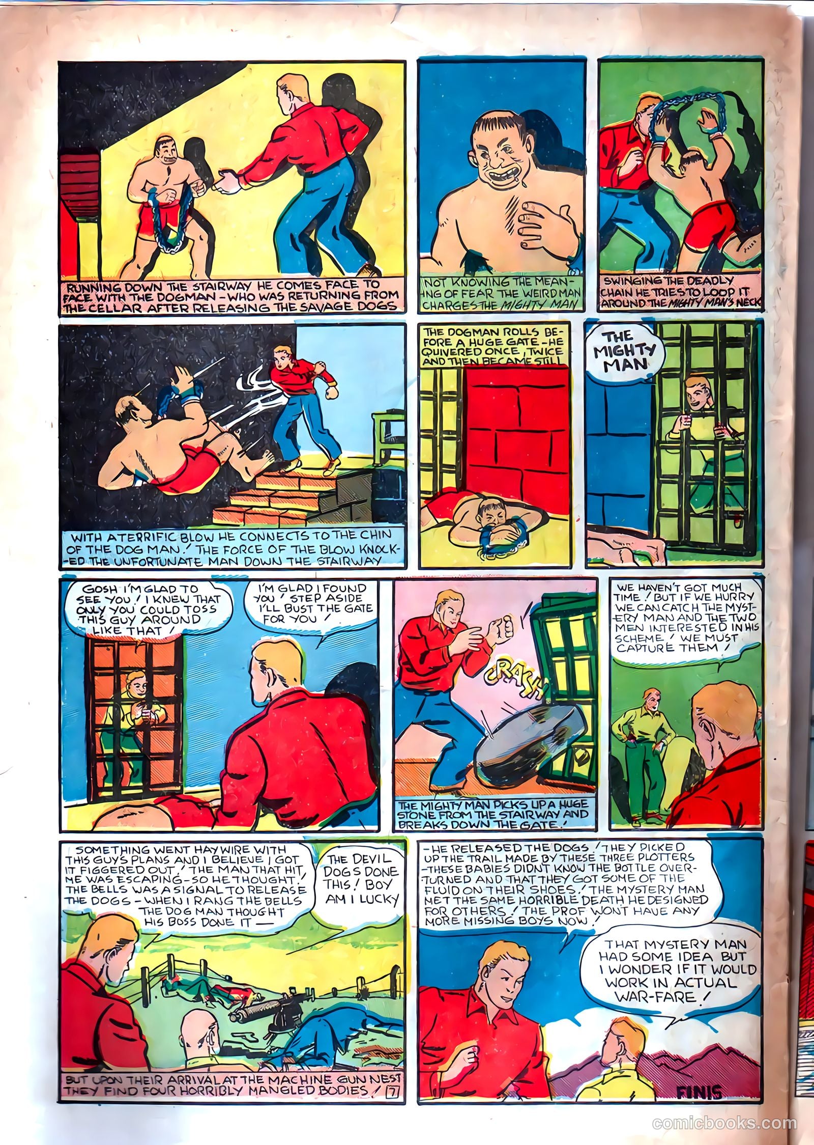 Amazing Man Comics #9 (1940) — page 59 of 69