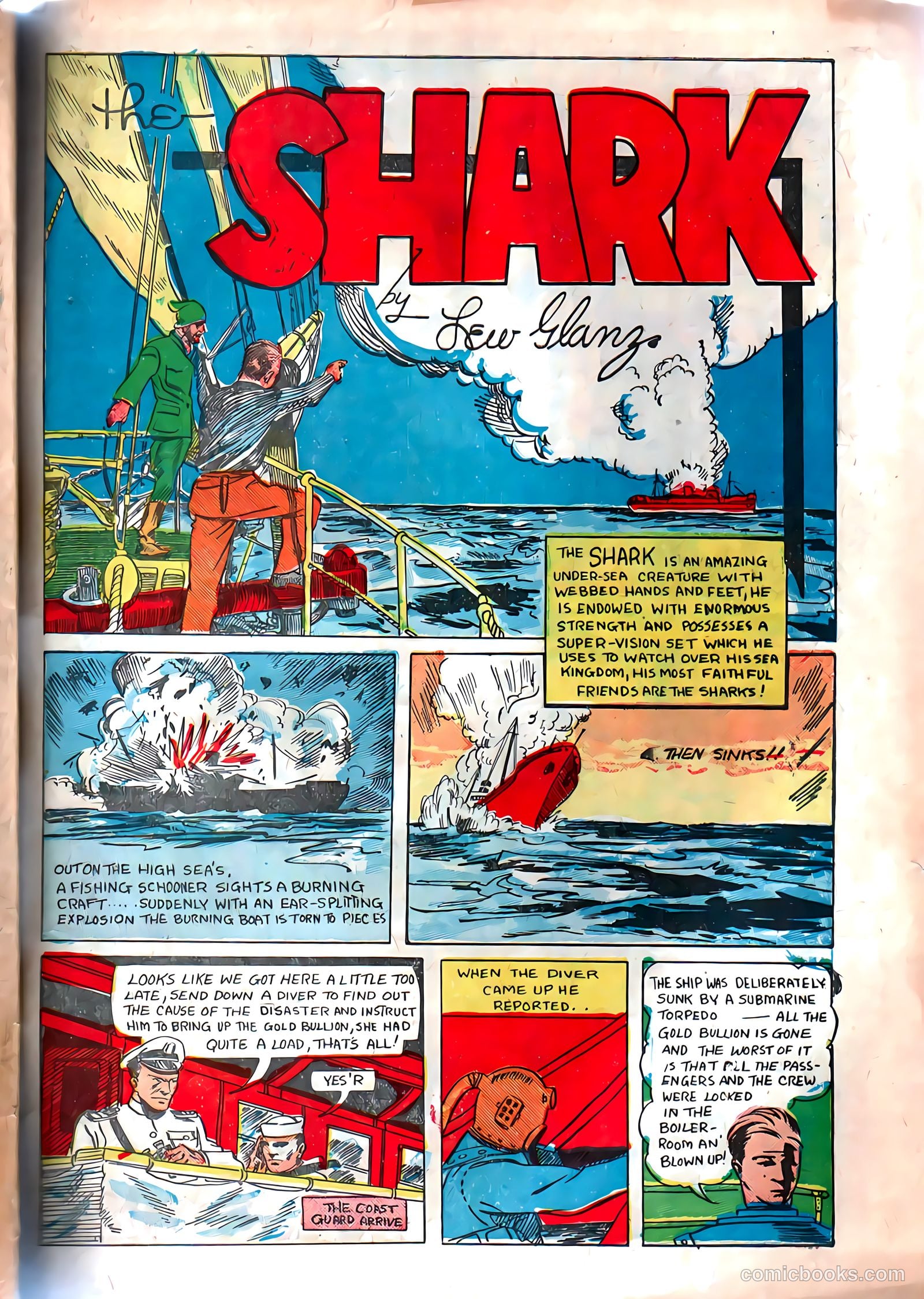 Amazing Man Comics #9 (1940) — page 60 of 69