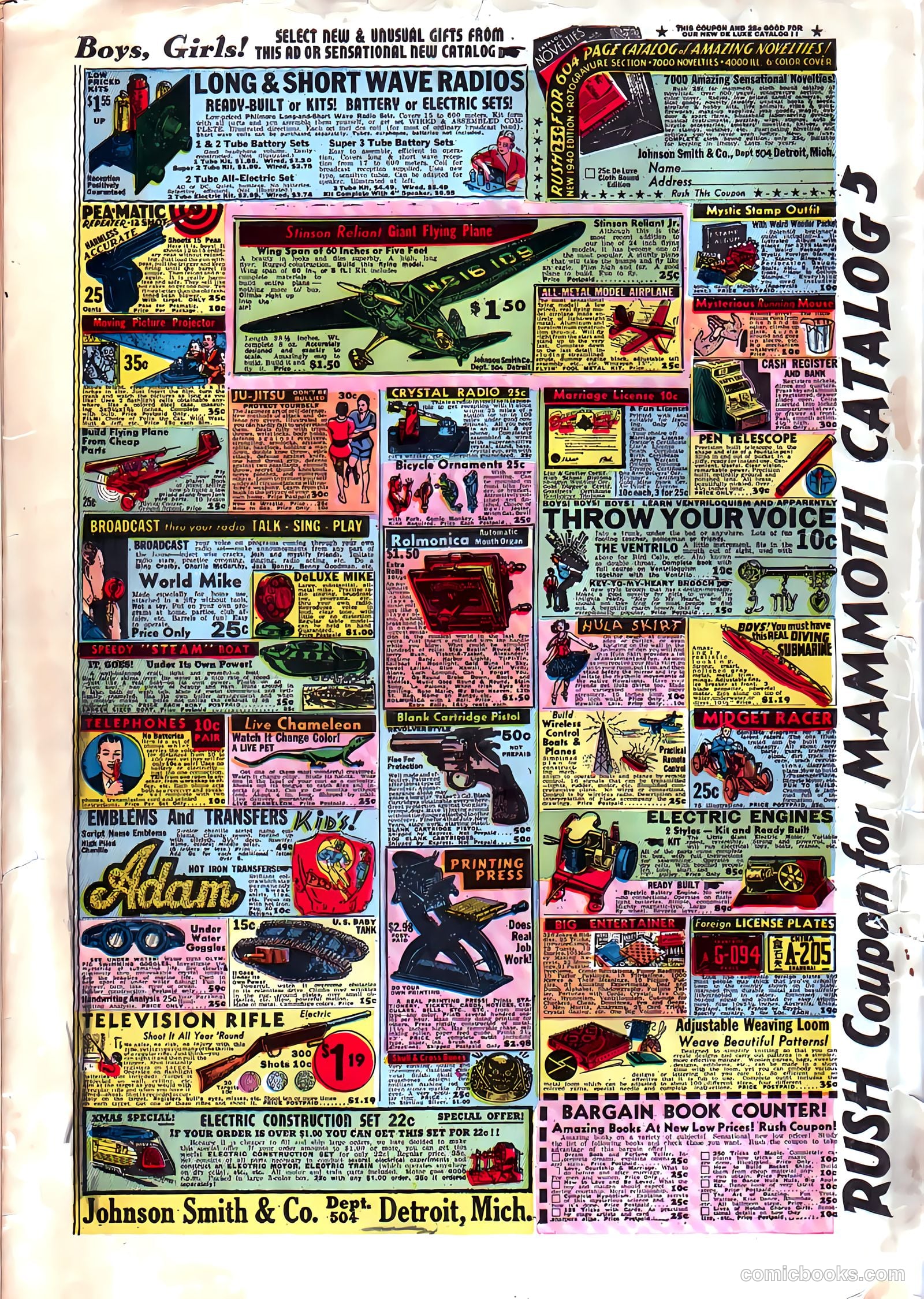 Amazing Man Comics #9 (1940) — page 69 of 69
