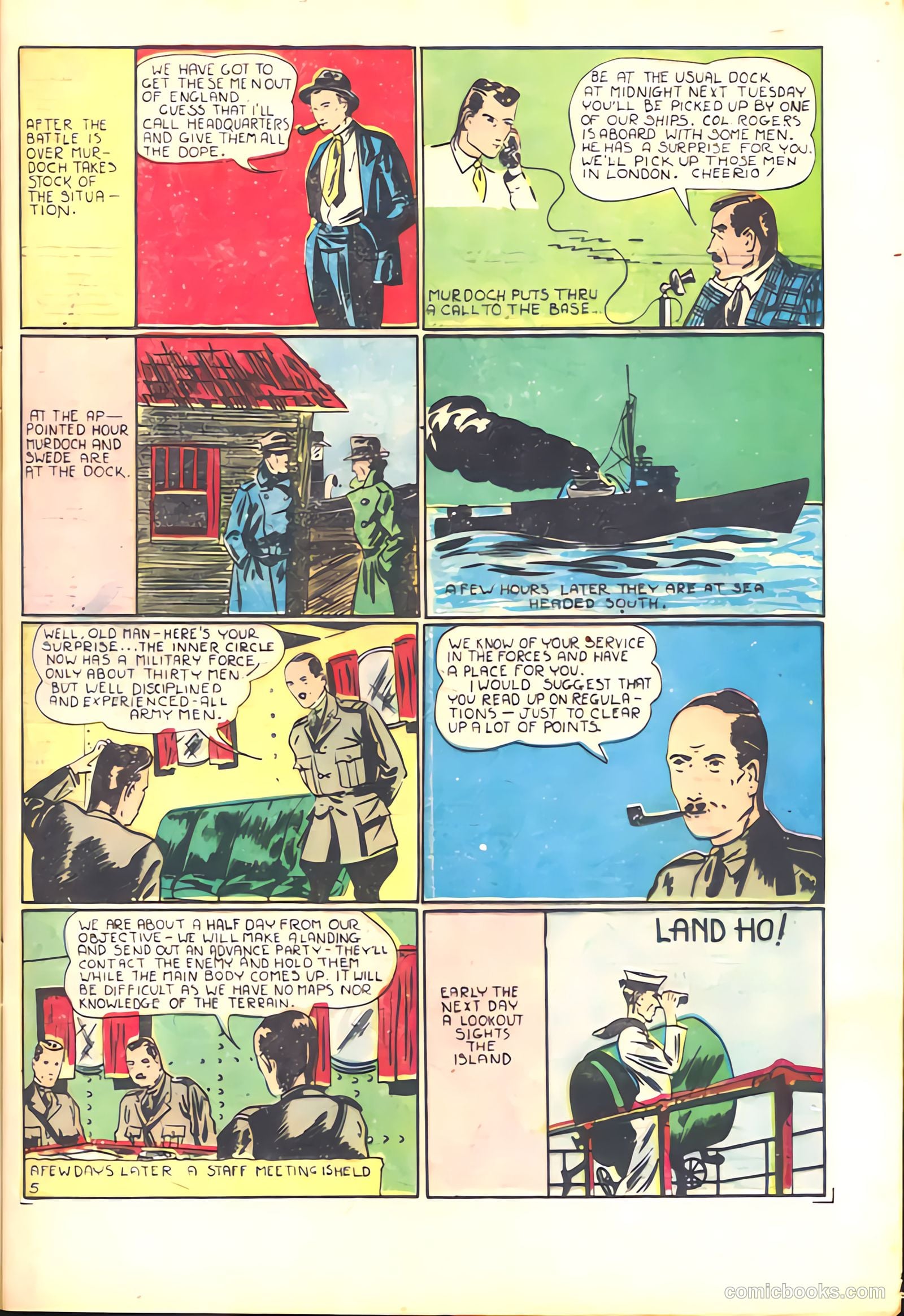 Amazing Mystery Funnies #1 (1938) — page 21 of 68