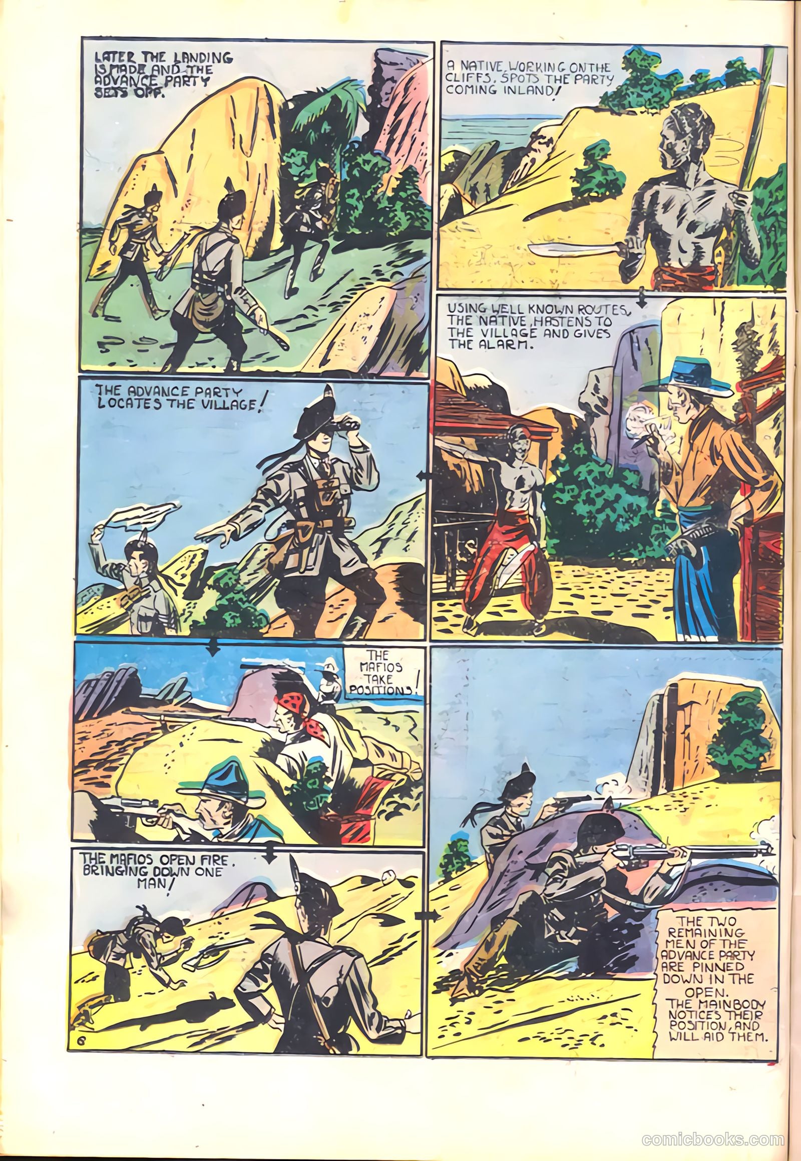 Amazing Mystery Funnies #1 (1938) — page 22 of 68
