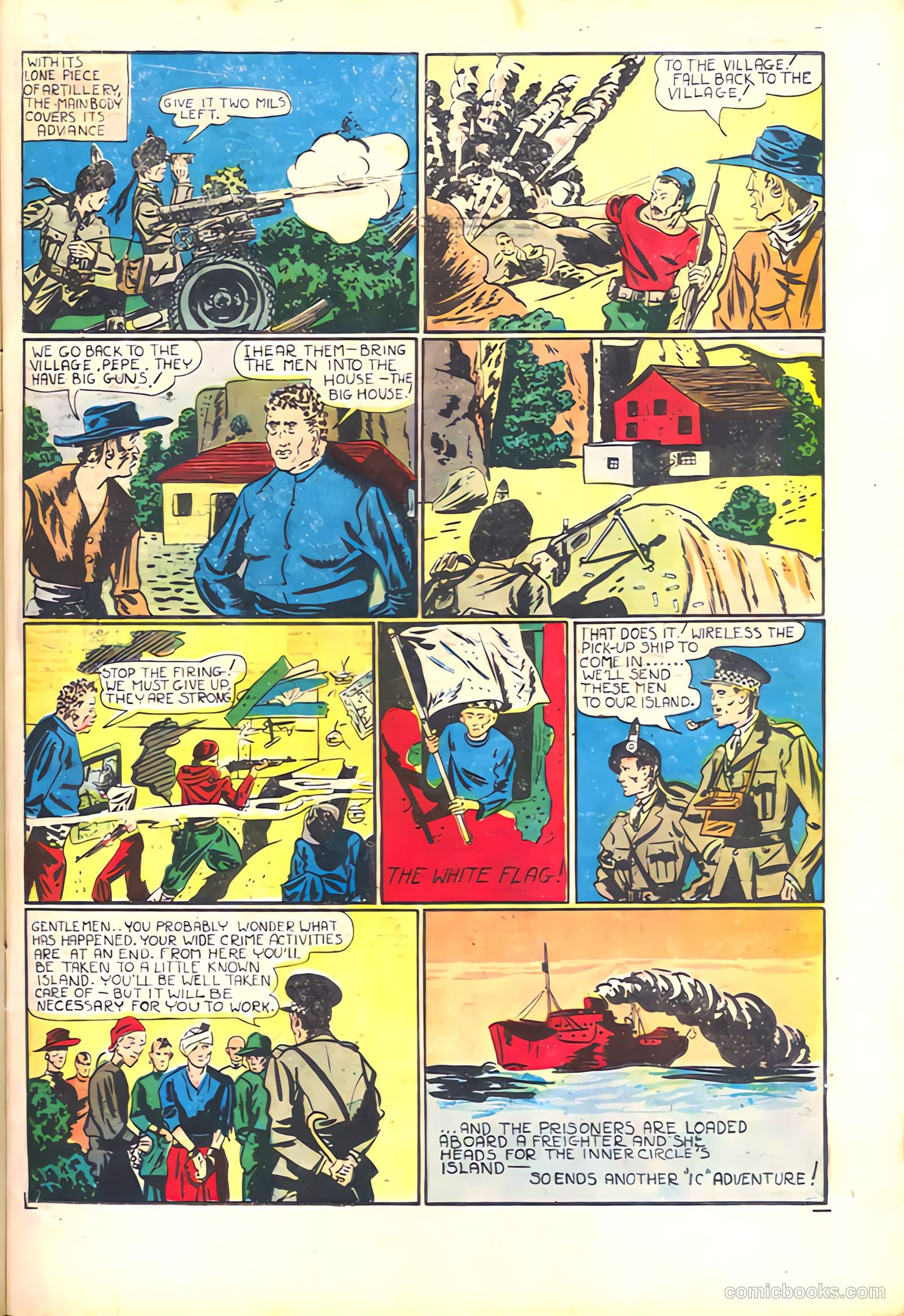 Amazing Mystery Funnies #1 (1938) — page 23 of 68