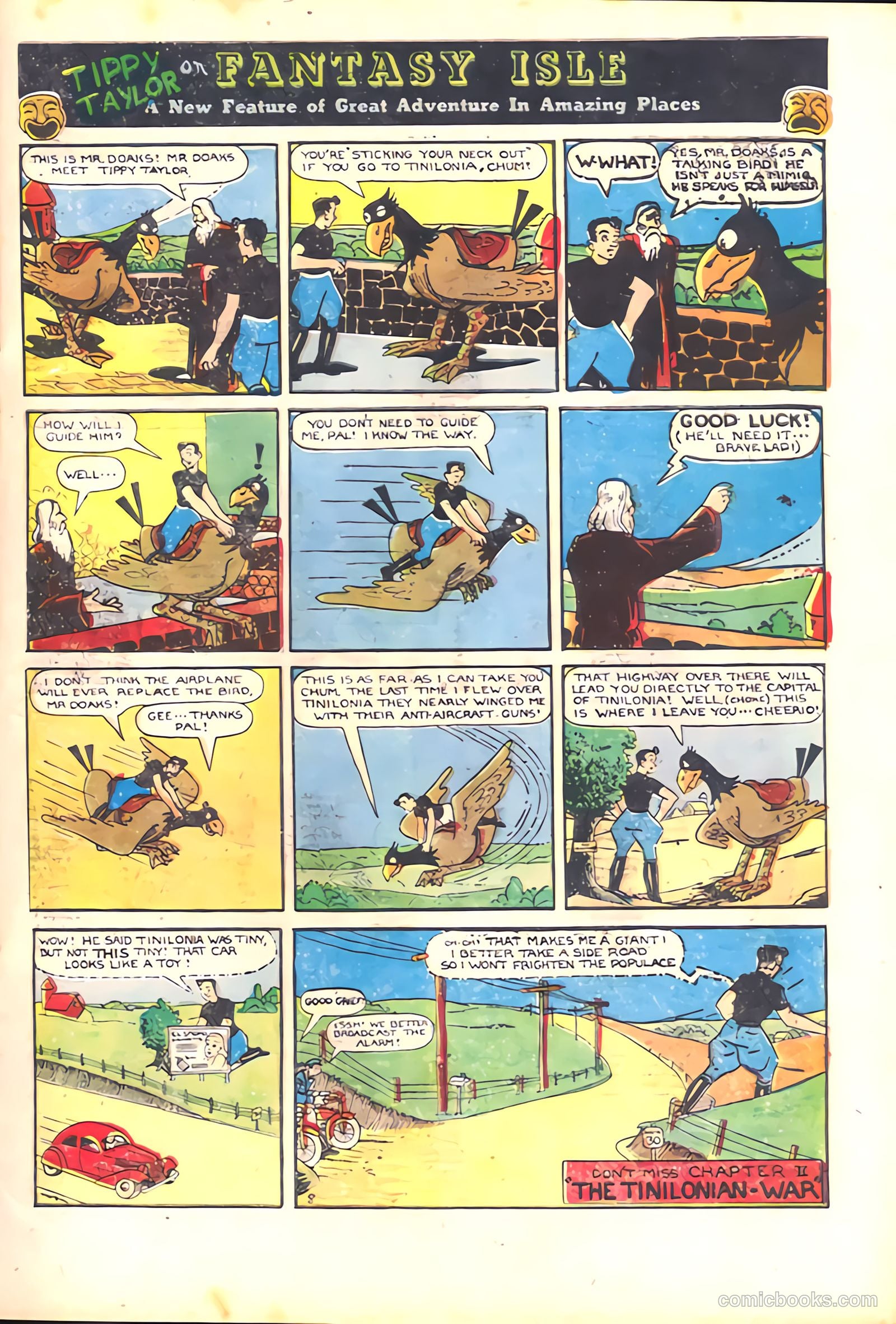 Amazing Mystery Funnies #1 (1938) — page 31 of 68
