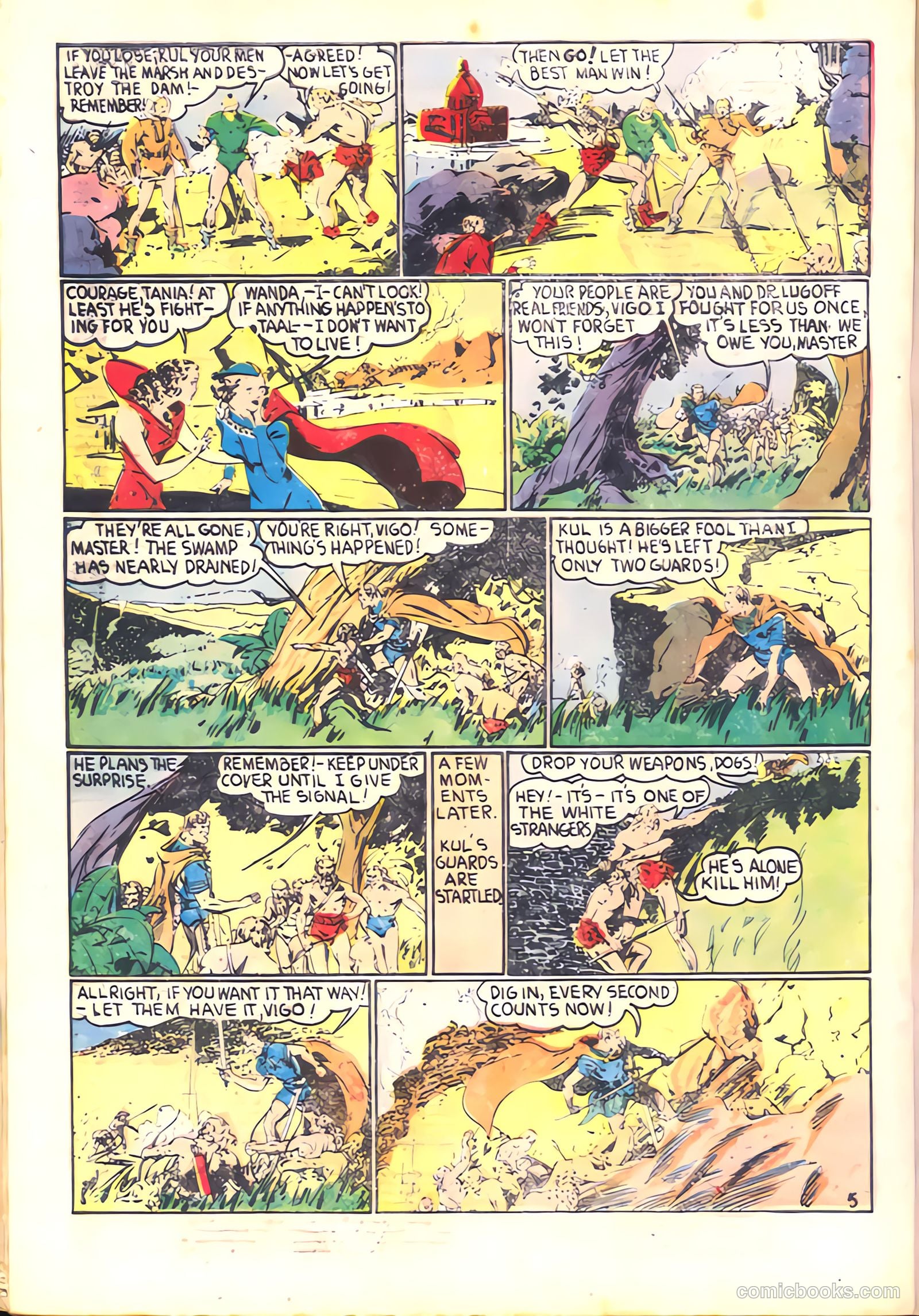 Amazing Mystery Funnies #1 (1938) — page 38 of 68