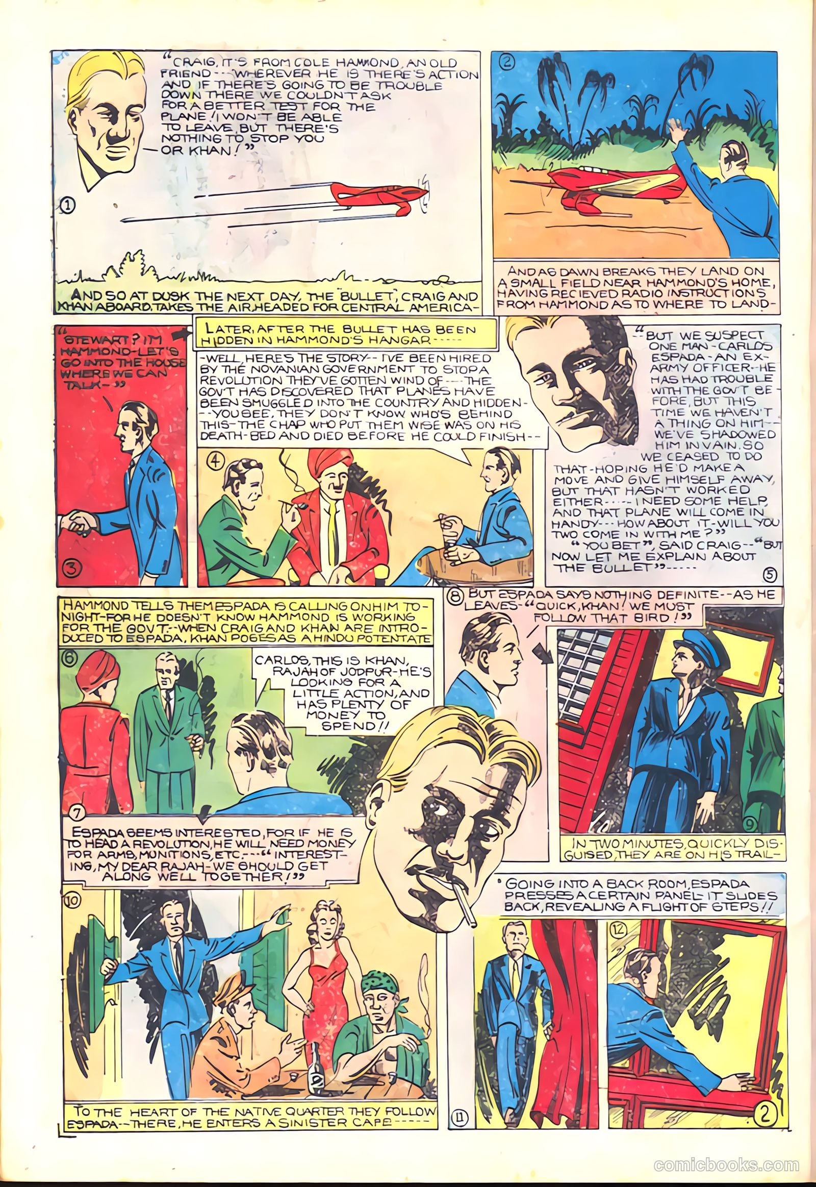 Amazing Mystery Funnies #1 (1938) — page 42 of 68