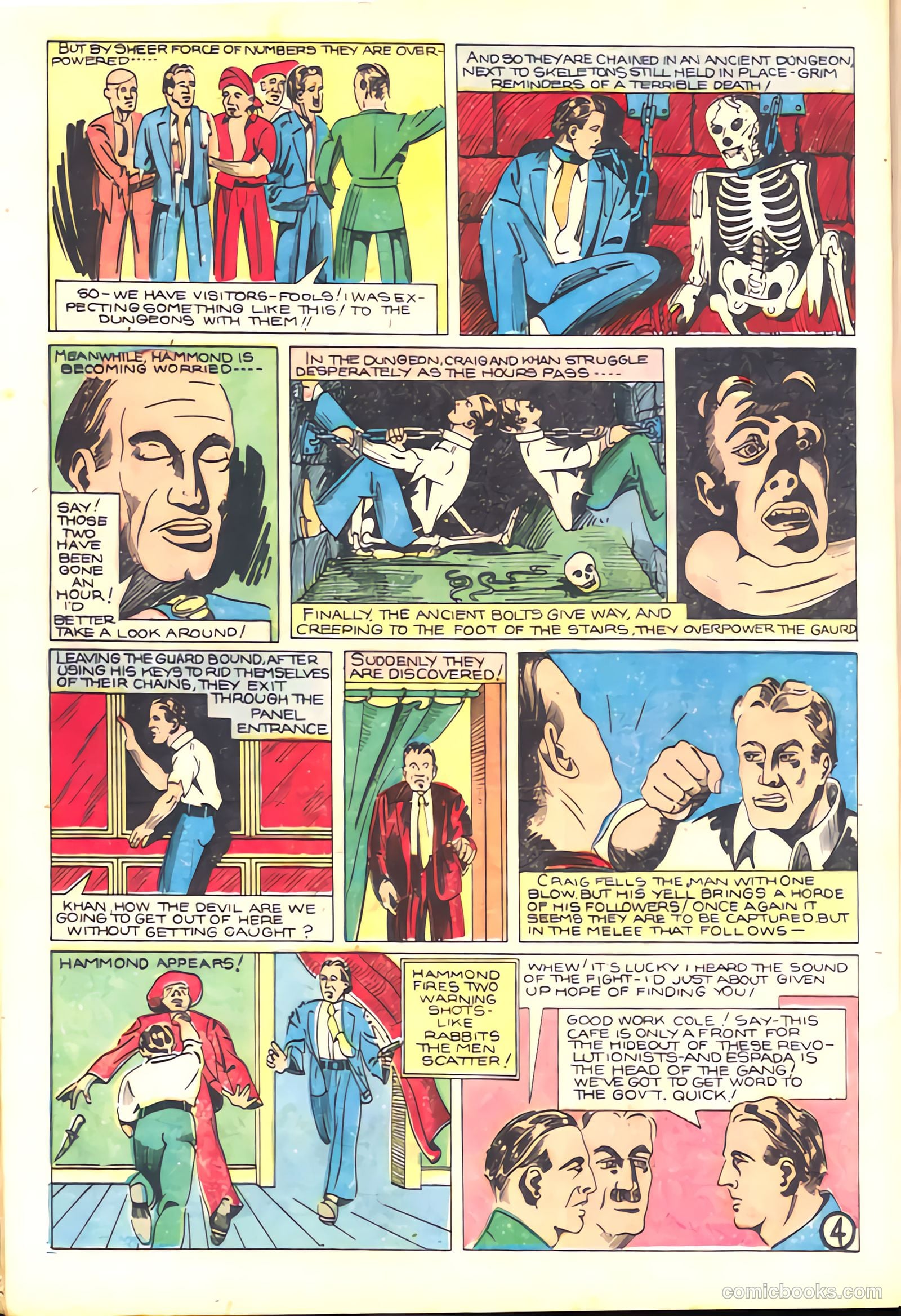 Amazing Mystery Funnies #1 (1938) — page 44 of 68