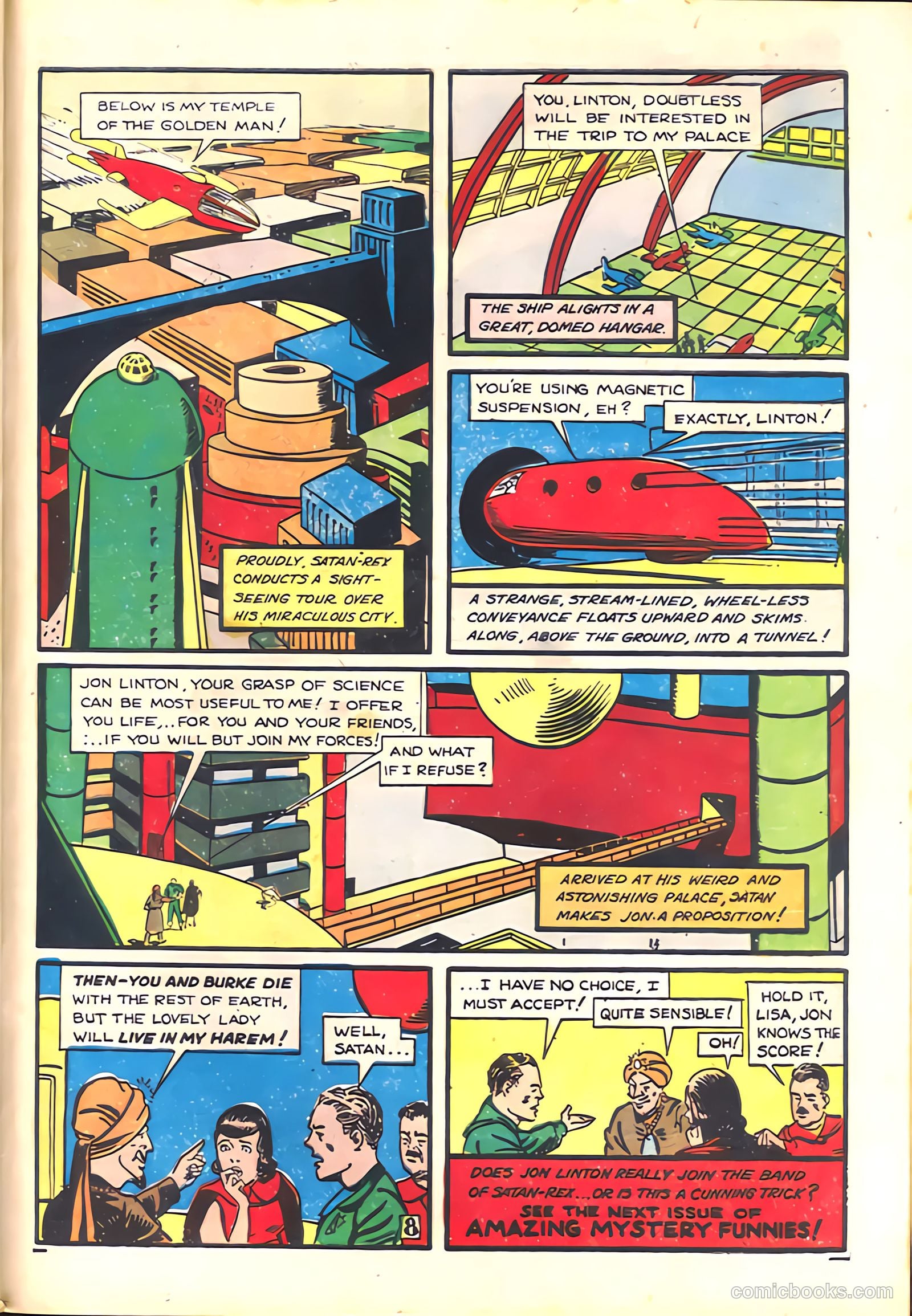 Amazing Mystery Funnies #1 (1938) — page 55 of 68