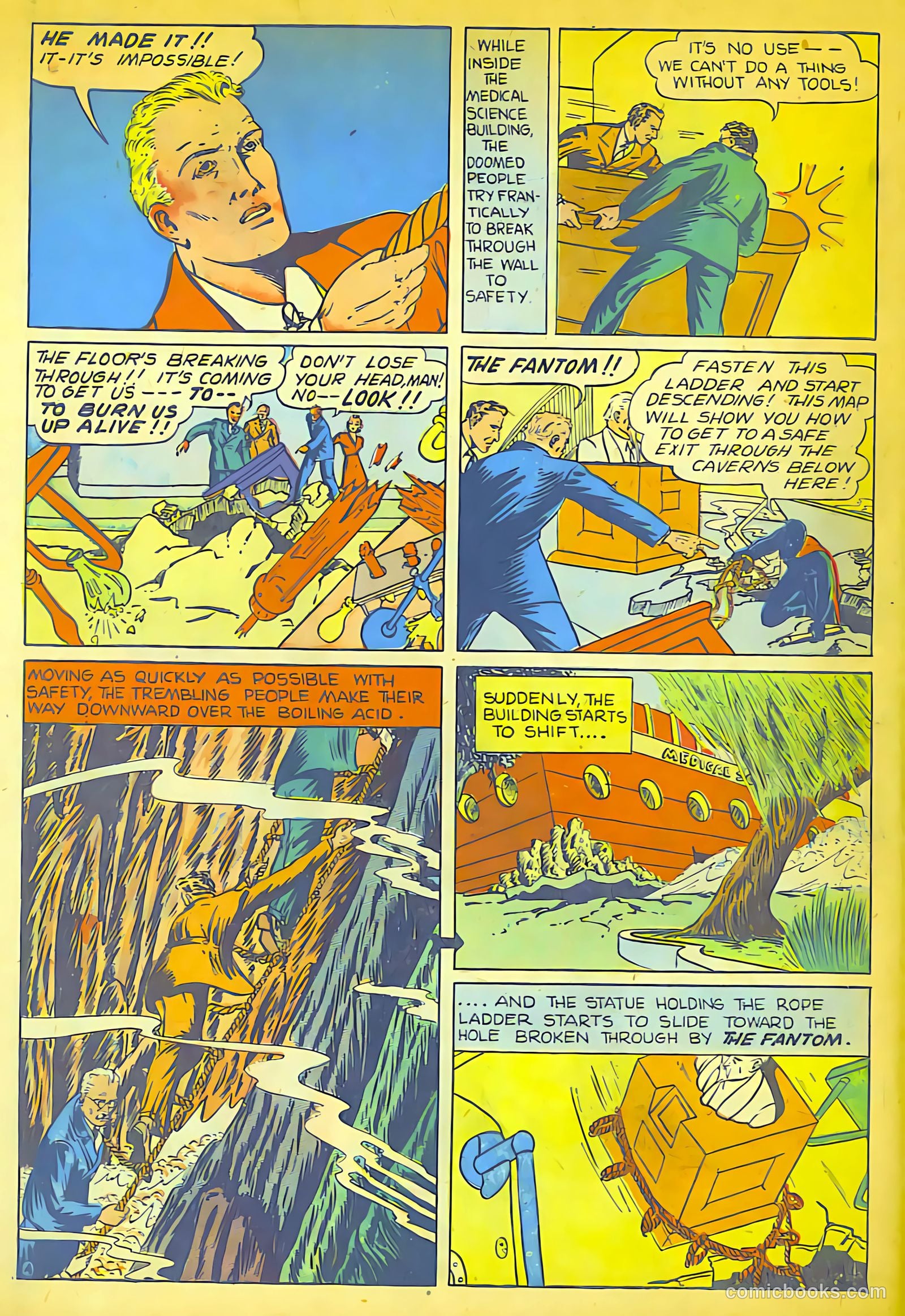 Amazing Mystery Funnies #10 (1939) — page 5 of 9