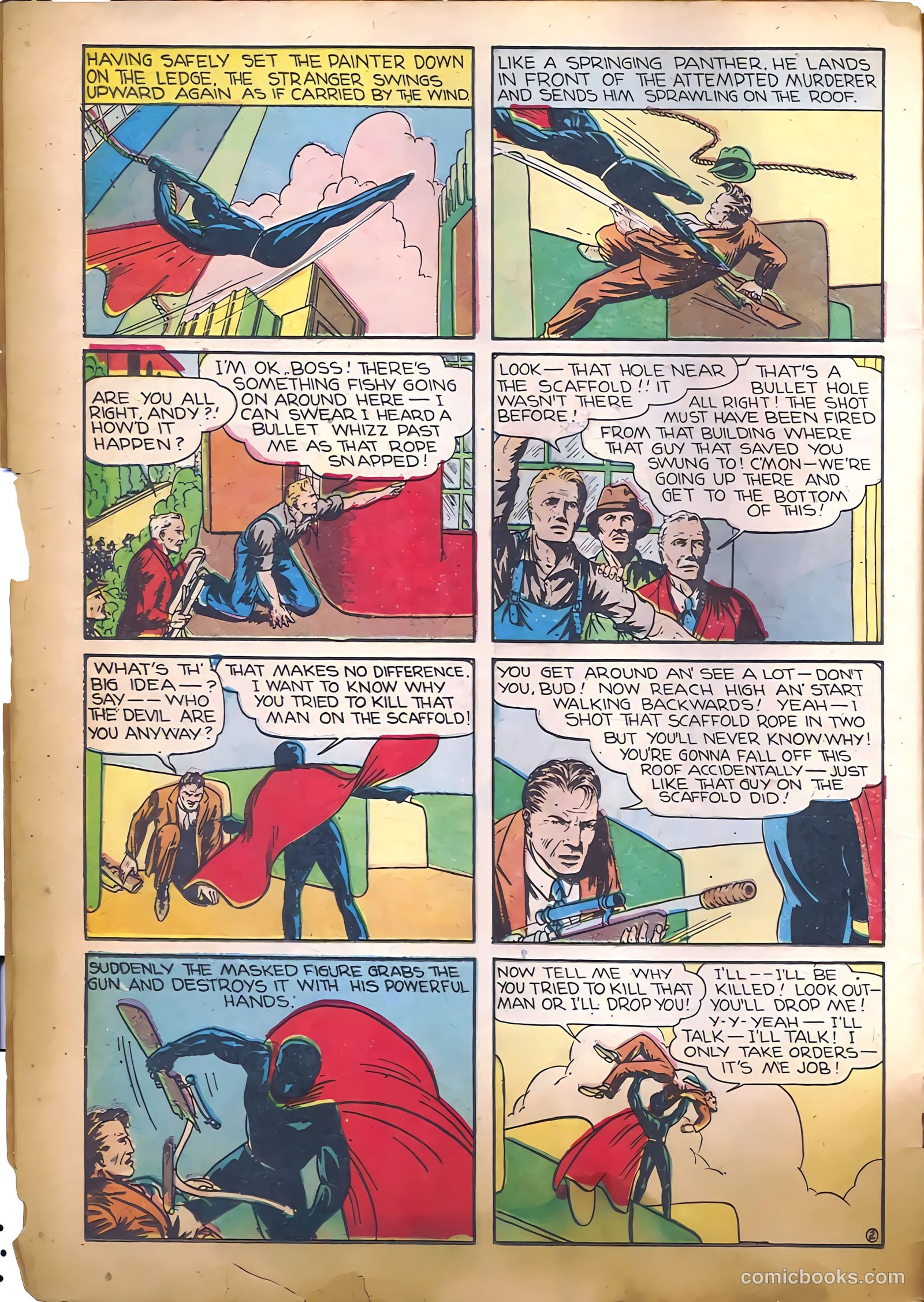 Amazing Mystery Funnies #11 (1939) — page 4 of 52