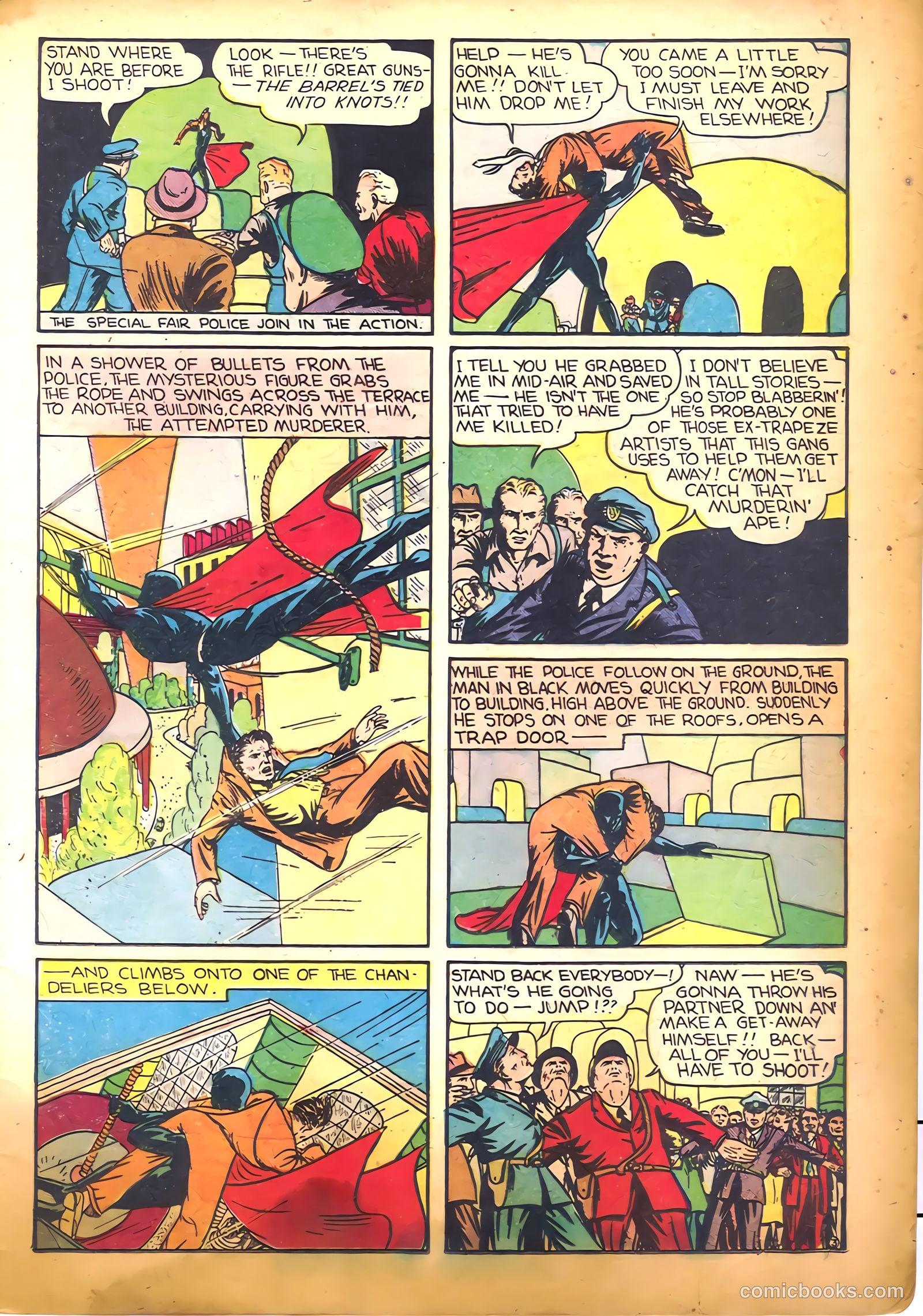 Amazing Mystery Funnies #11 (1939) — page 5 of 52