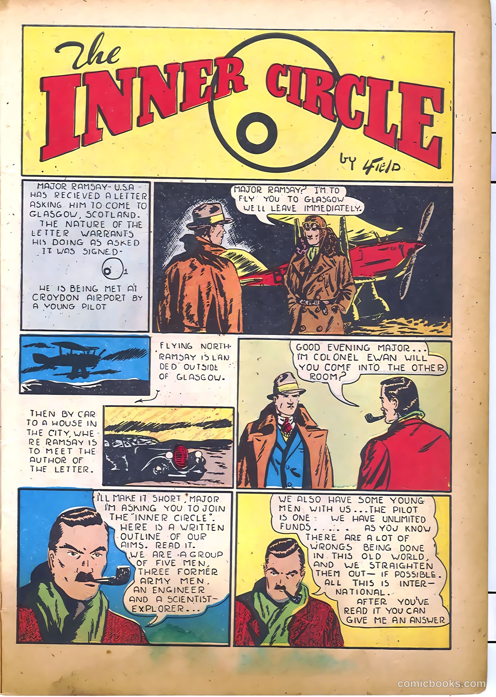 Amazing Mystery Funnies #11 (1939) — page 11 of 52